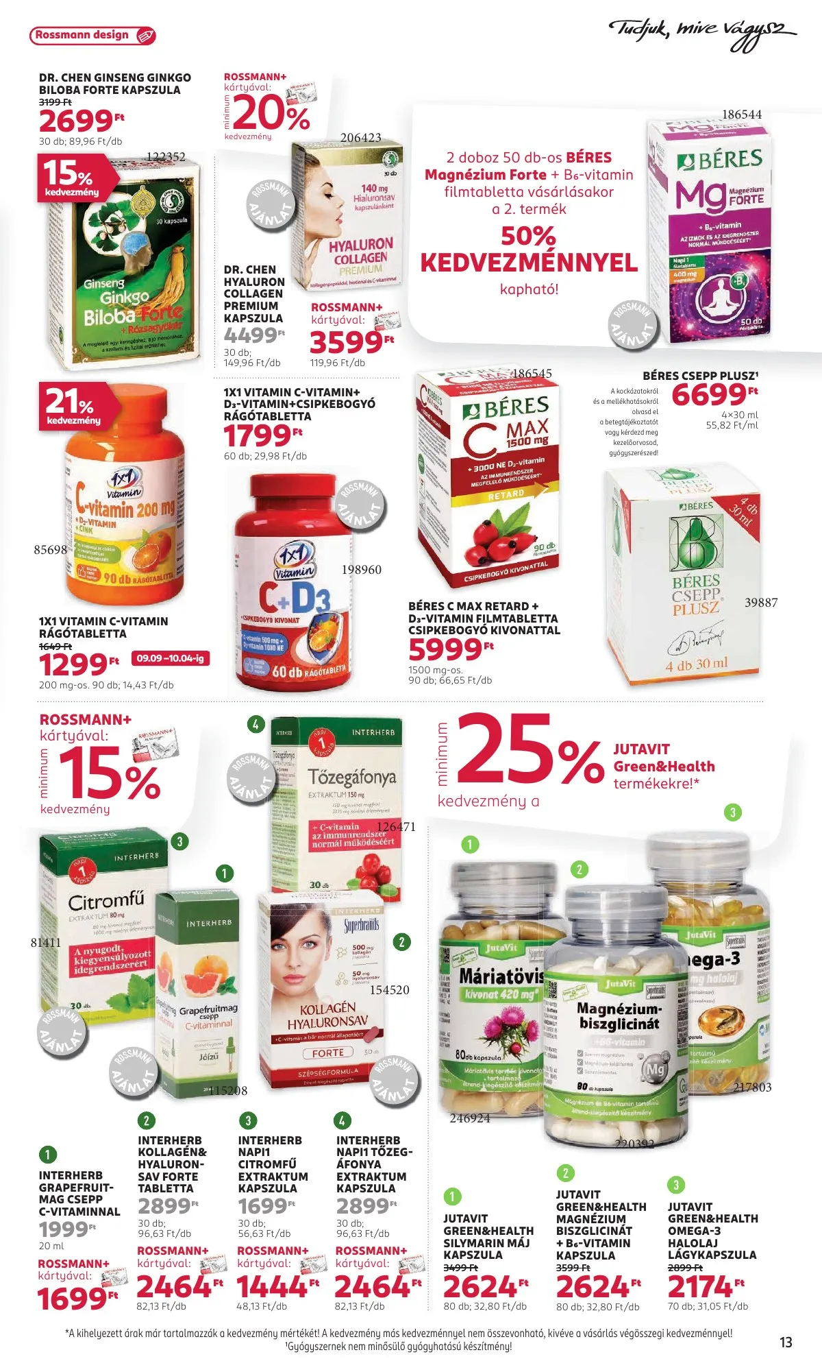 Rossmann akciós újság 09.23–10.04 – 15. oldal