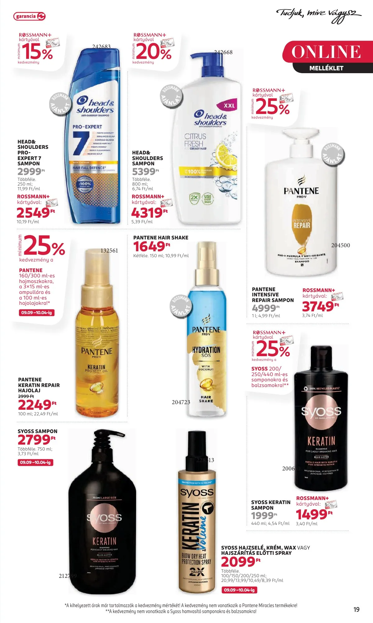 Rossmann akciós újság 09.23–10.04 – 21. oldal