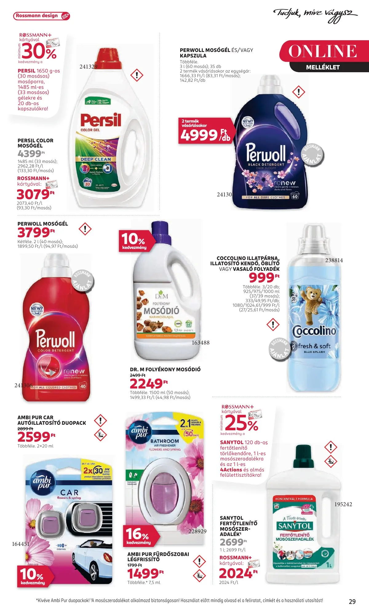 Rossmann akciós újság 09.23–10.04 – 31. oldal