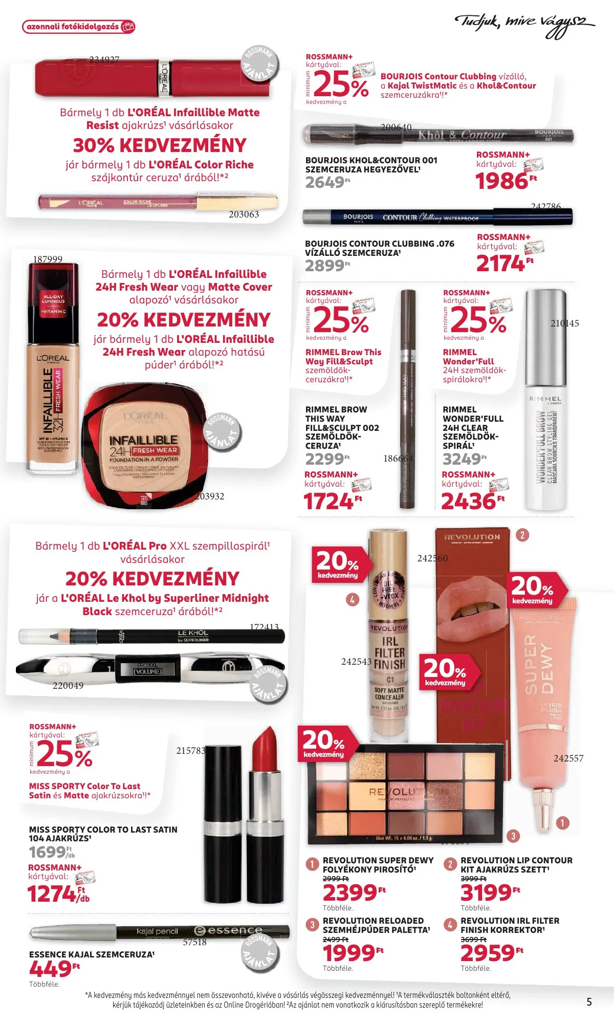 Rossmann akciós újság 09.23–10.04 – 5. oldal