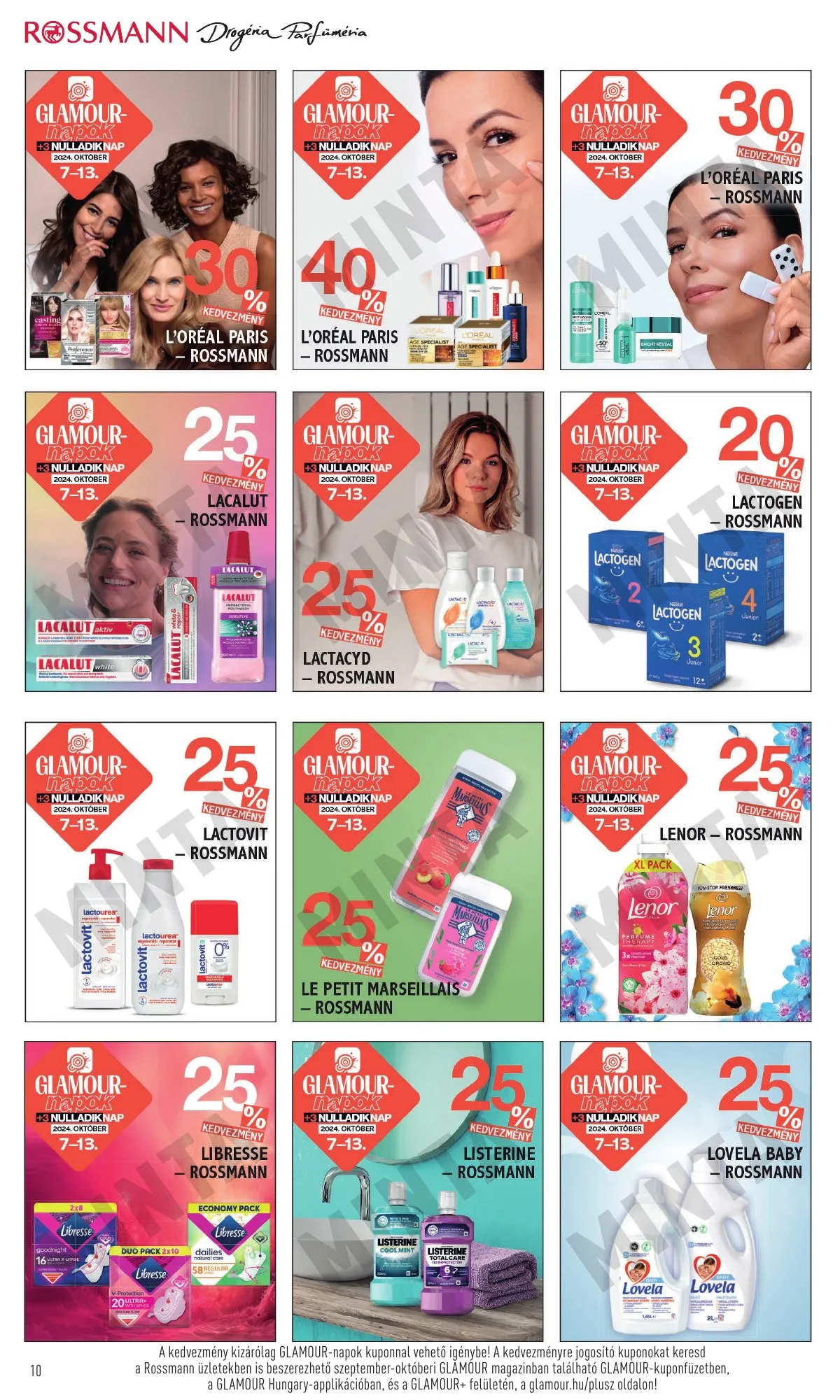 Rossmann akciós újság 10.07–10.13 – 10. oldal