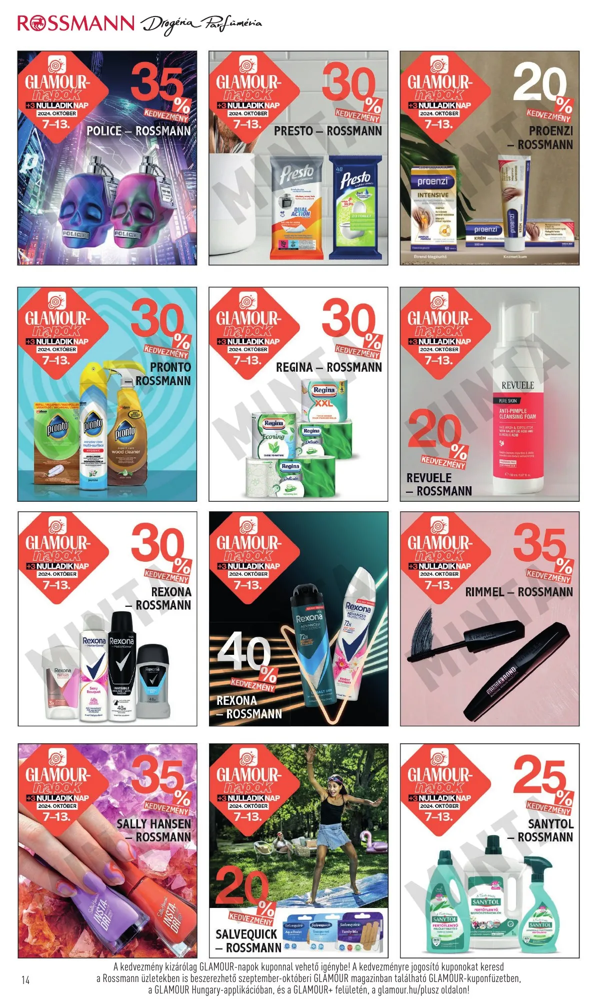 Rossmann akciós újság 10.07–10.13 – 14. oldal
