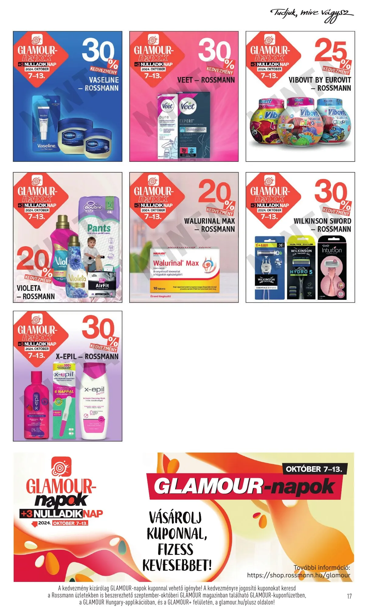 Rossmann akciós újság 10.07–10.13 – 17. oldal