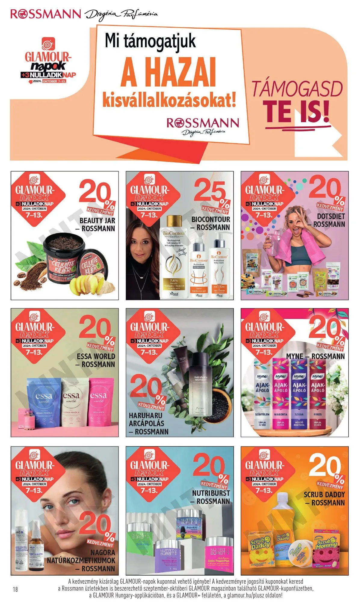 Rossmann akciós újság 10.07–10.13 – 18. oldal