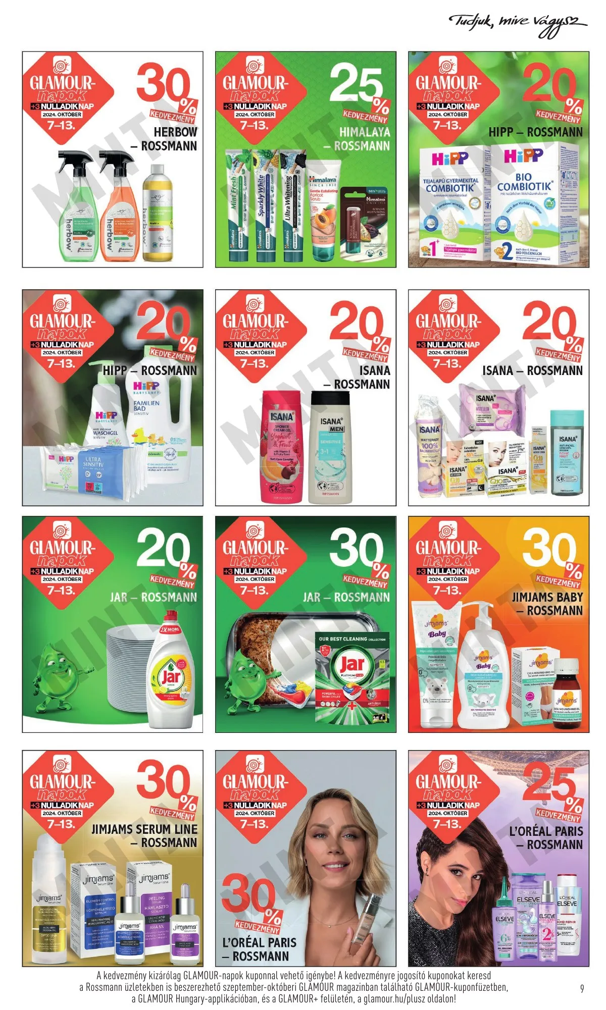 Rossmann akciós újság 10.07–10.13 – 9. oldal
