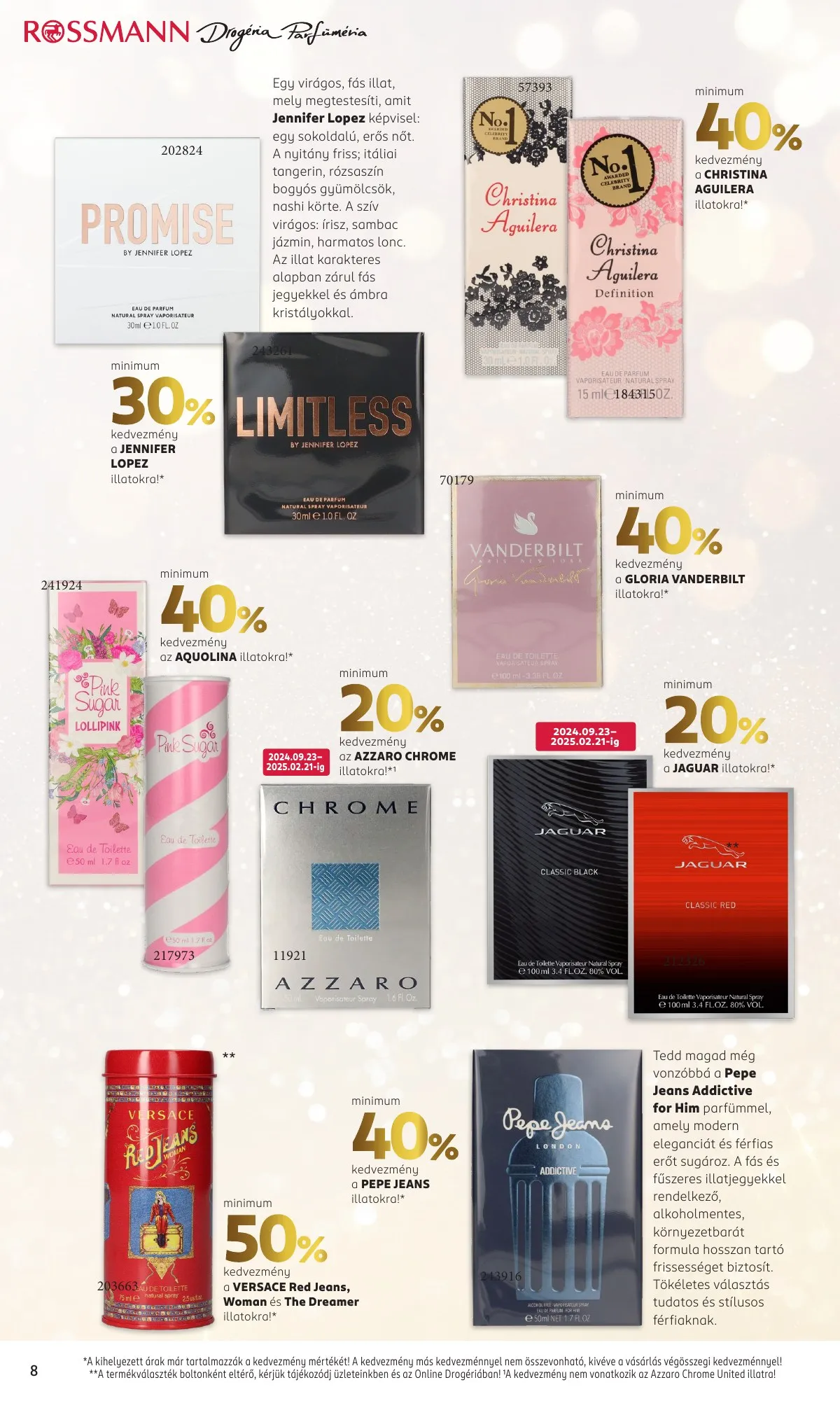 Rossmann akciós újság 10.17–02.21 – 10. oldal