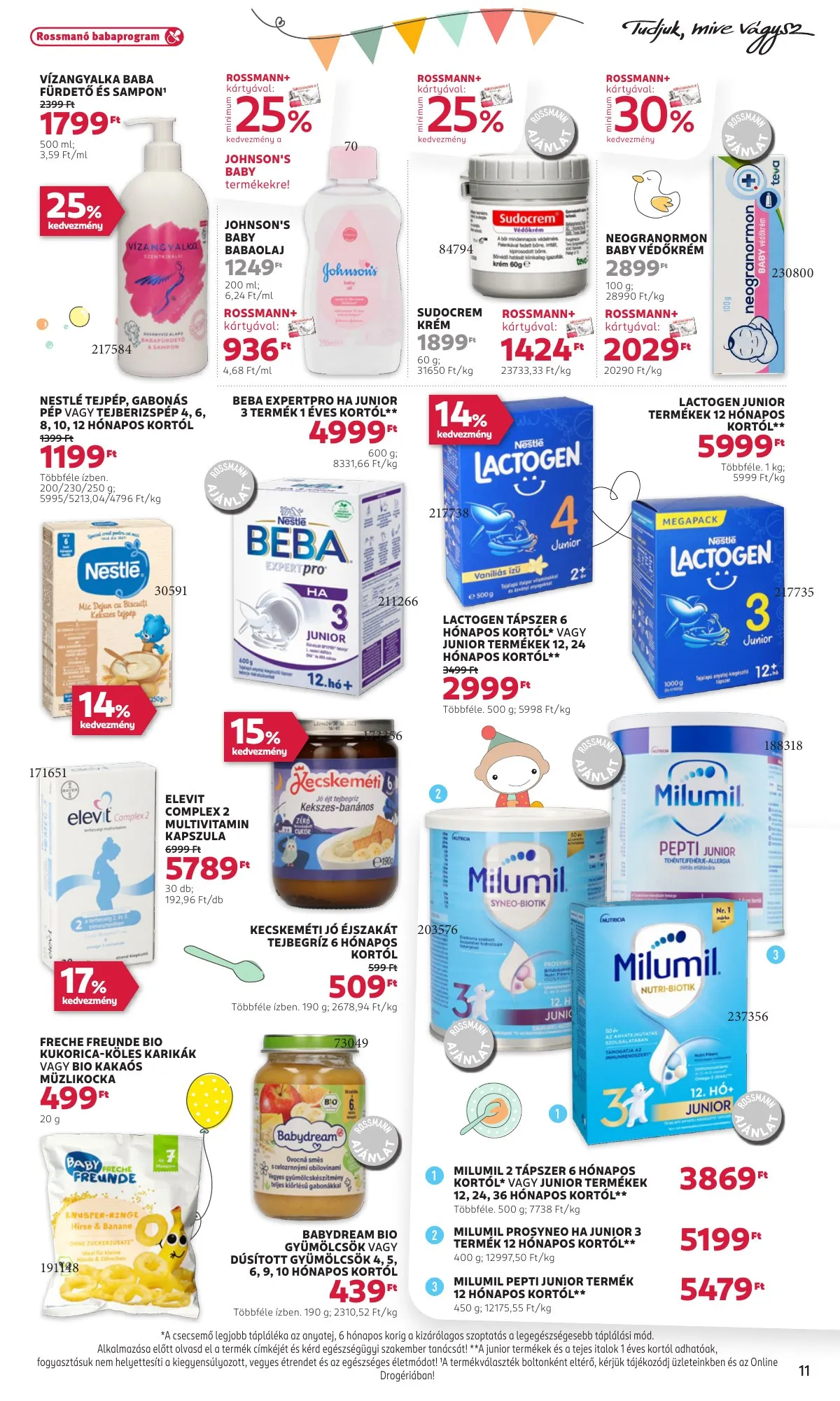 Rossmann akciós újság 10.21–11.01 – 11. oldal