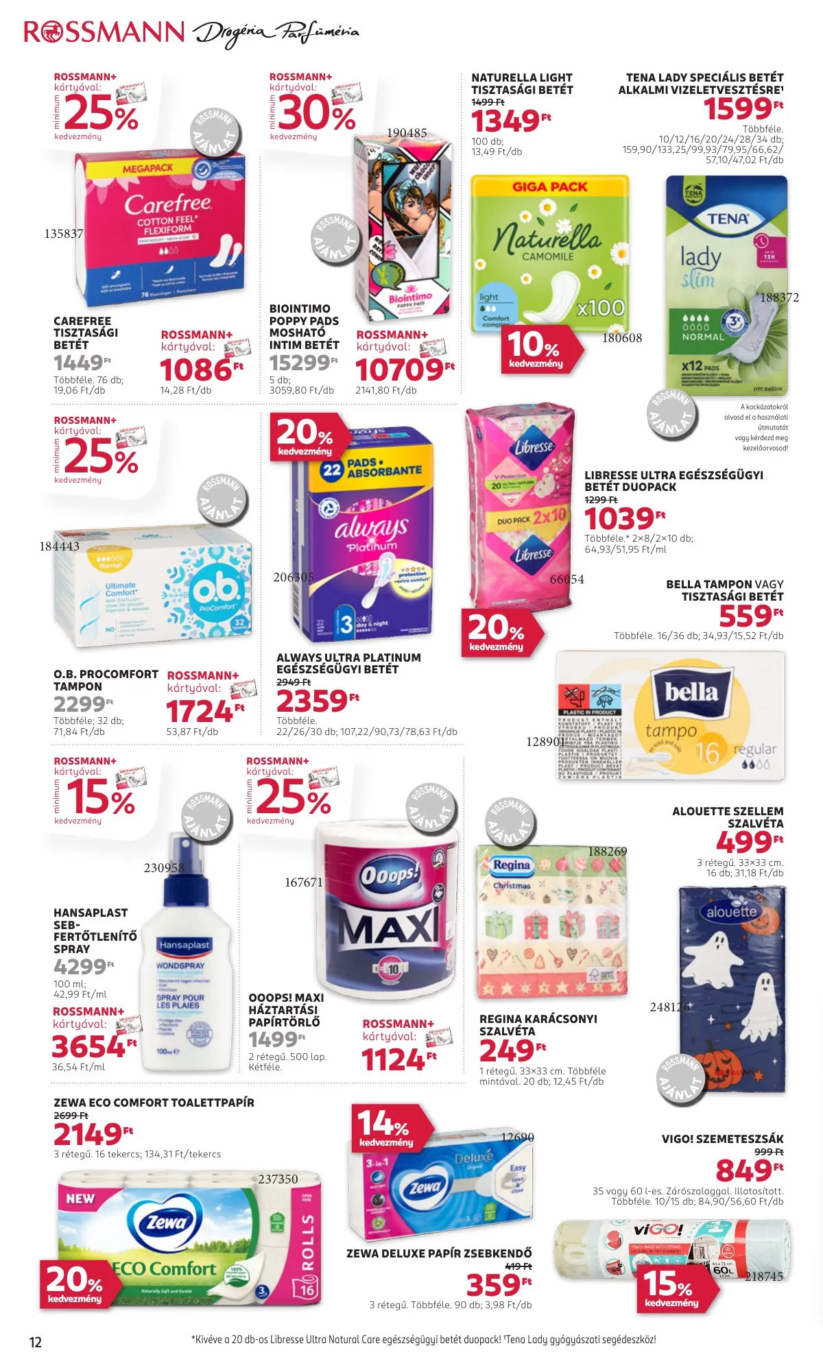 Rossmann akciós újság 10.21–11.01 – 14. oldal