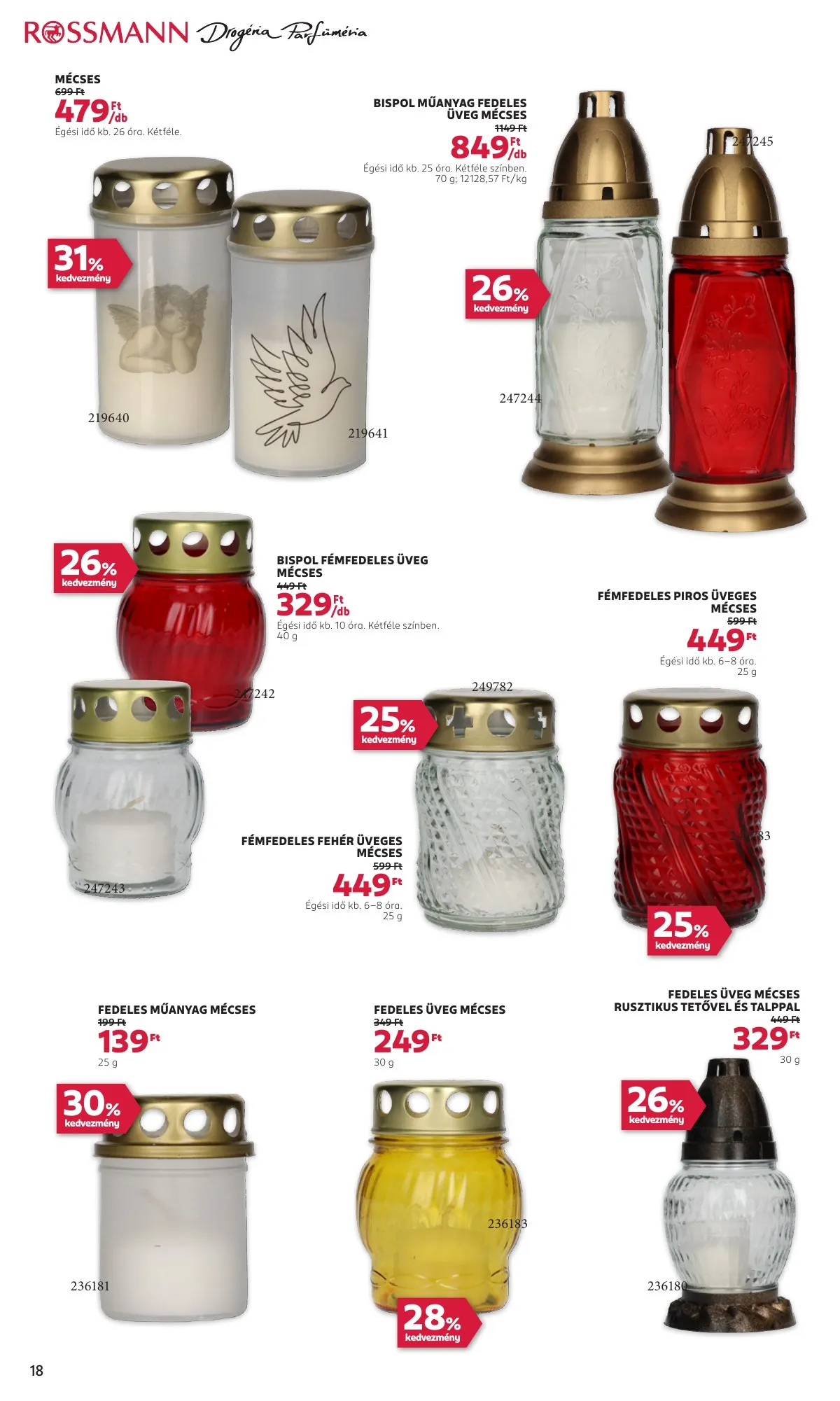 Rossmann akciós újság 10.21–11.01 – 20. oldal