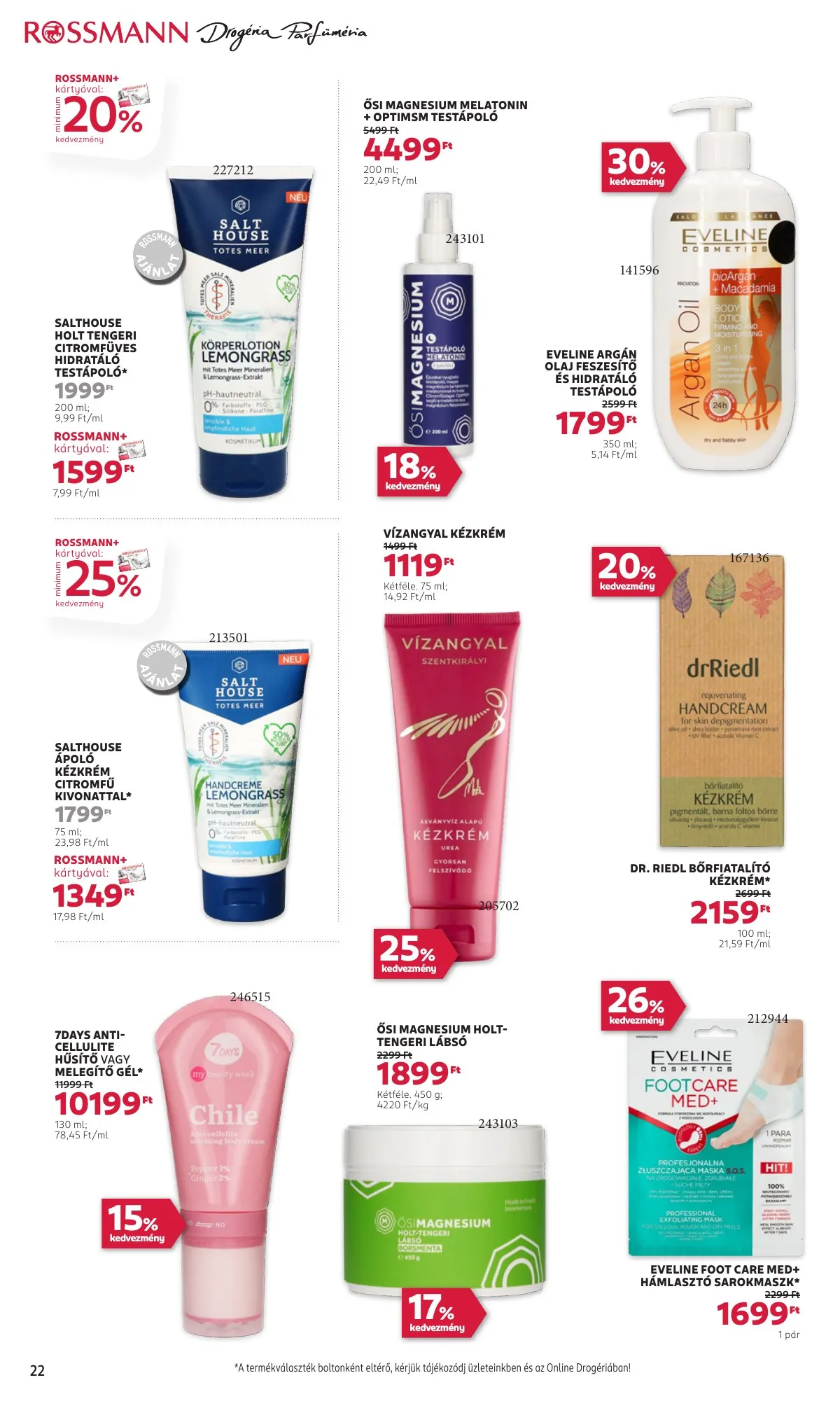 Rossmann akciós újság 10.21–11.01 – 24. oldal