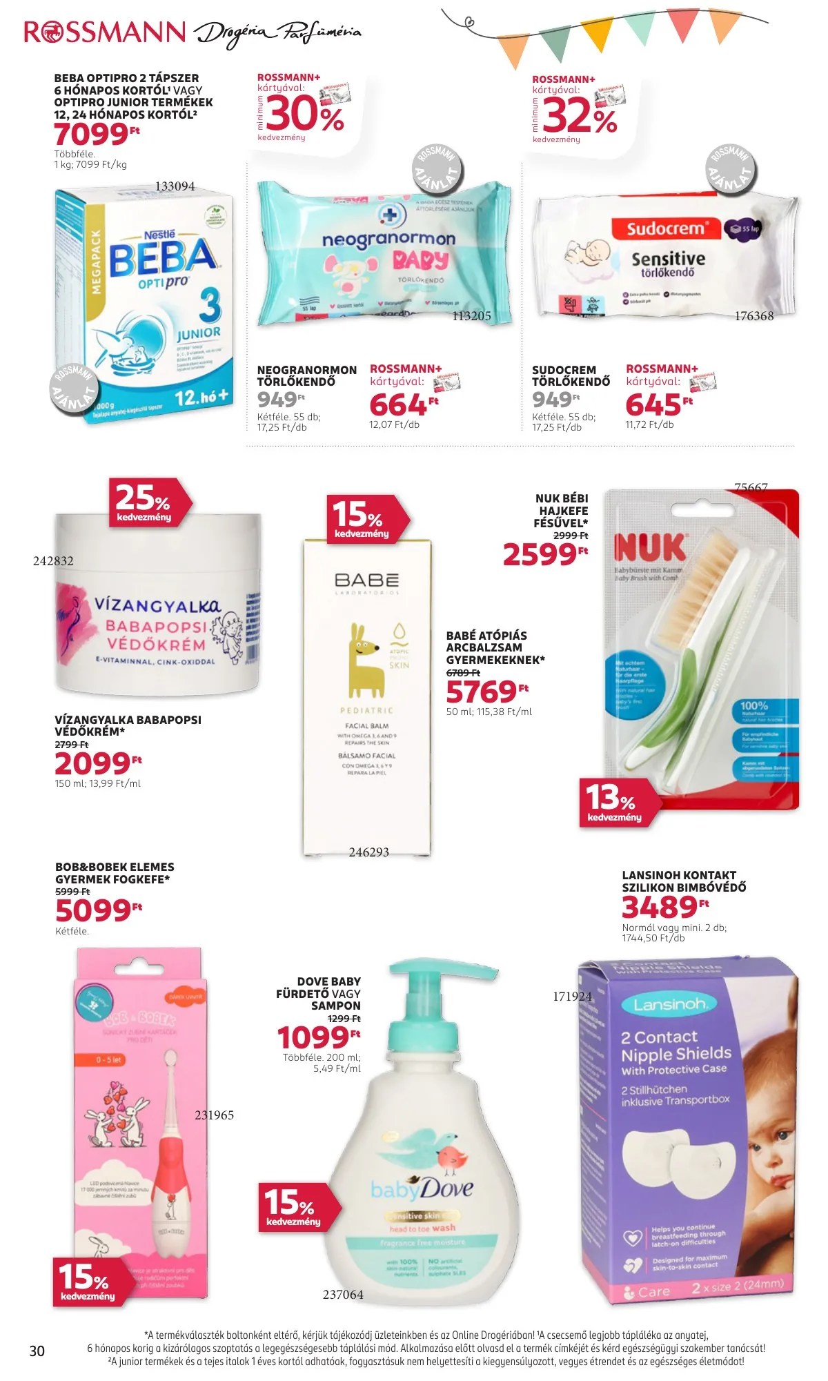 Rossmann akciós újság 10.21–11.01 – 32. oldal