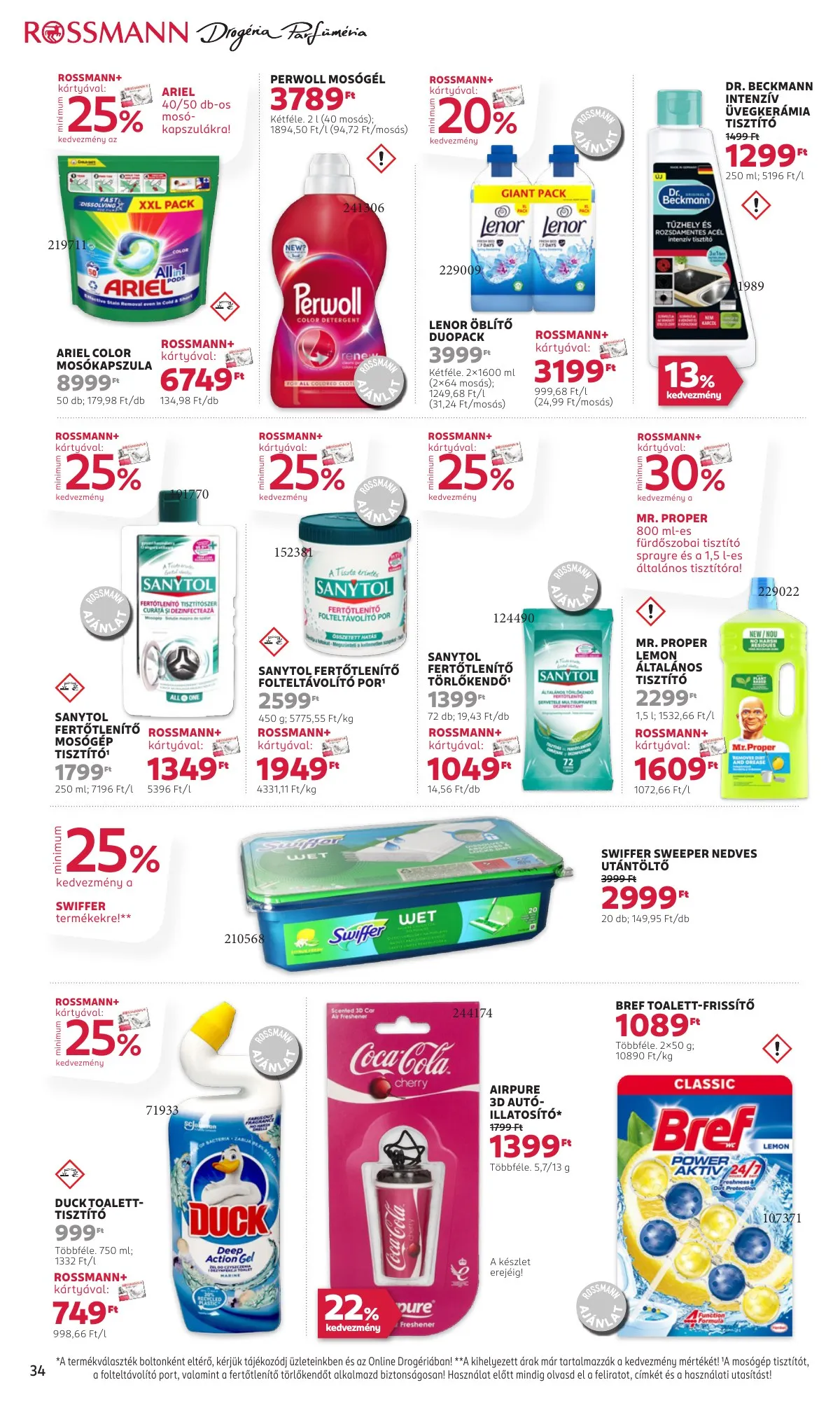 Rossmann akciós újság 10.21–11.01 – 36. oldal