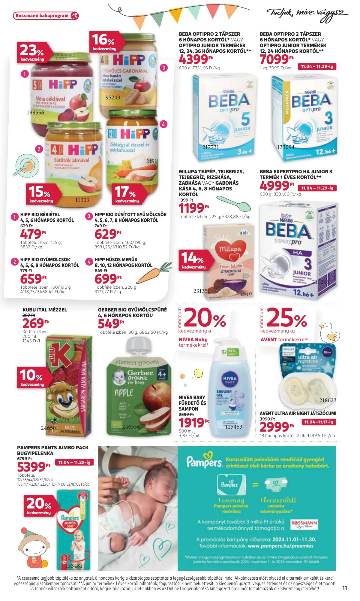 Rossmann akciós újság 11.04–11.15 – 11. oldal