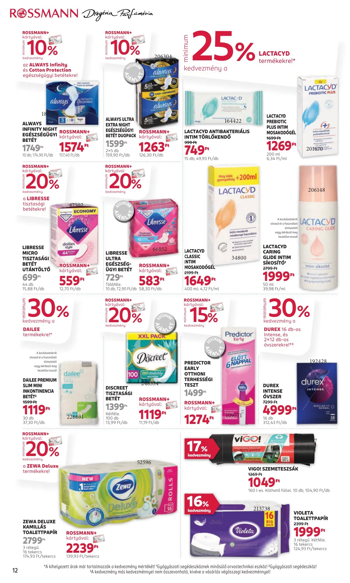 Rossmann akciós újság 11.04–11.15 – 14. oldal