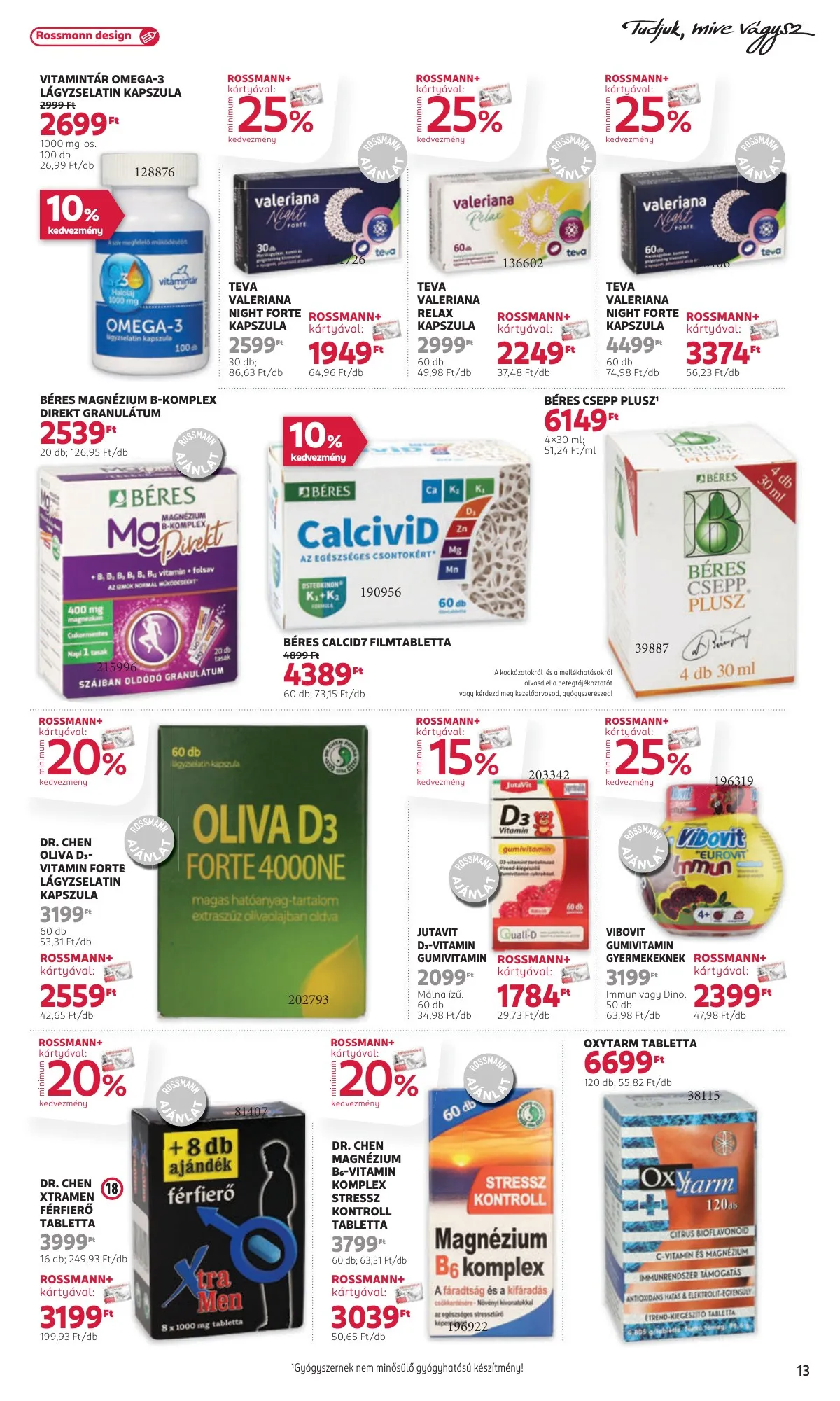 Rossmann akciós újság 11.04–11.15 – 15. oldal