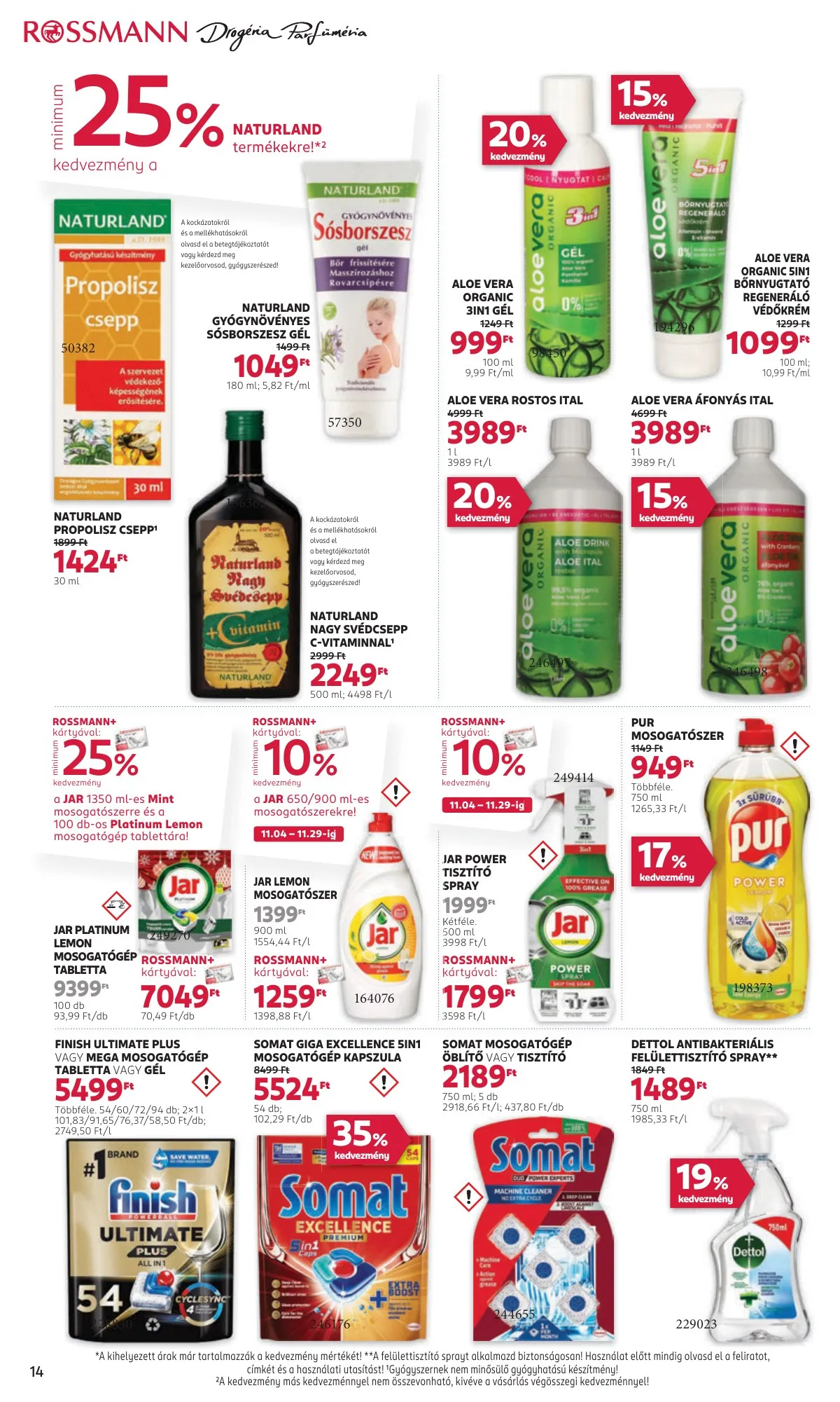 Rossmann akciós újság 11.04–11.15 – 16. oldal