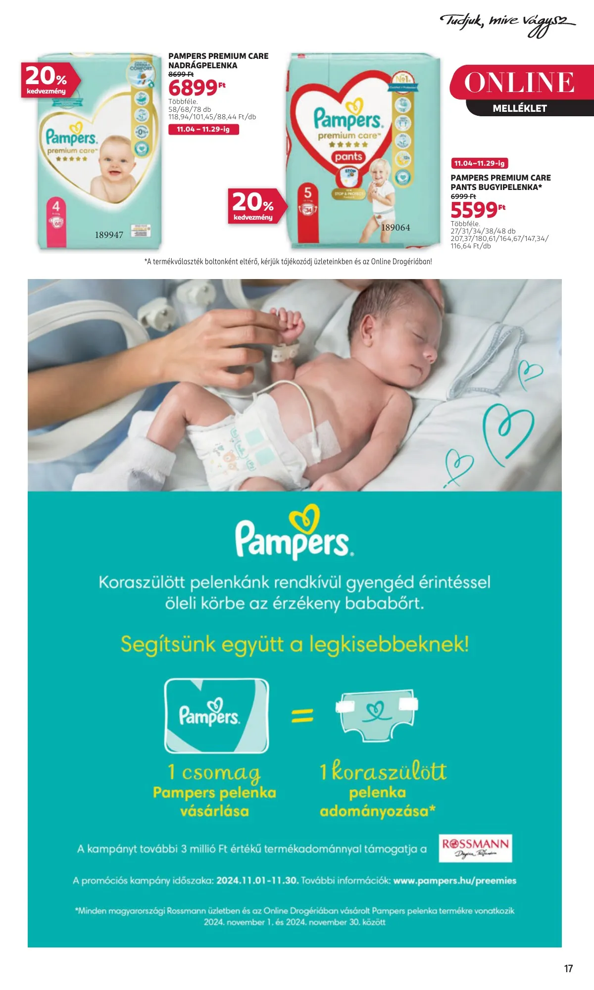Rossmann akciós újság 11.04–11.15 – 19. oldal