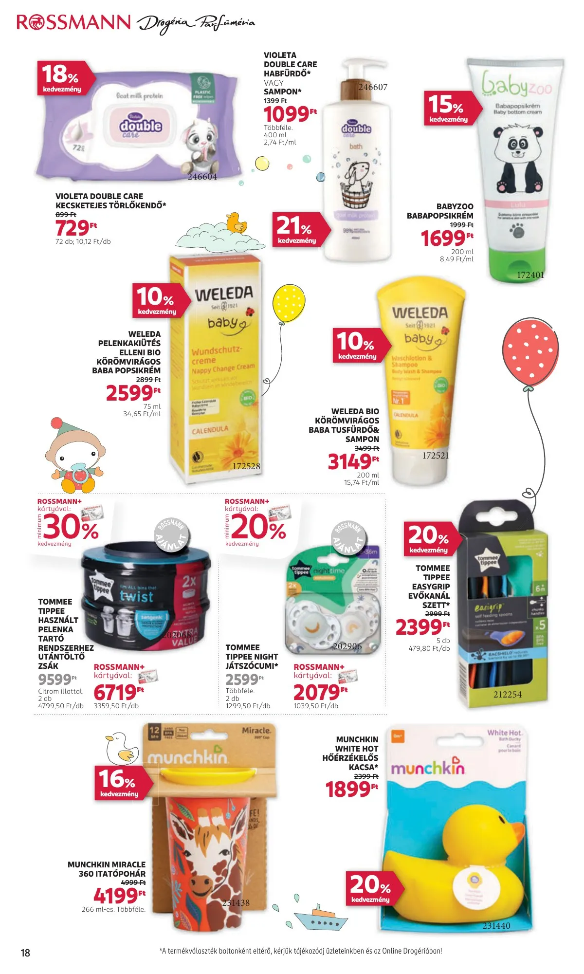 Rossmann akciós újság 11.04–11.15 – 20. oldal