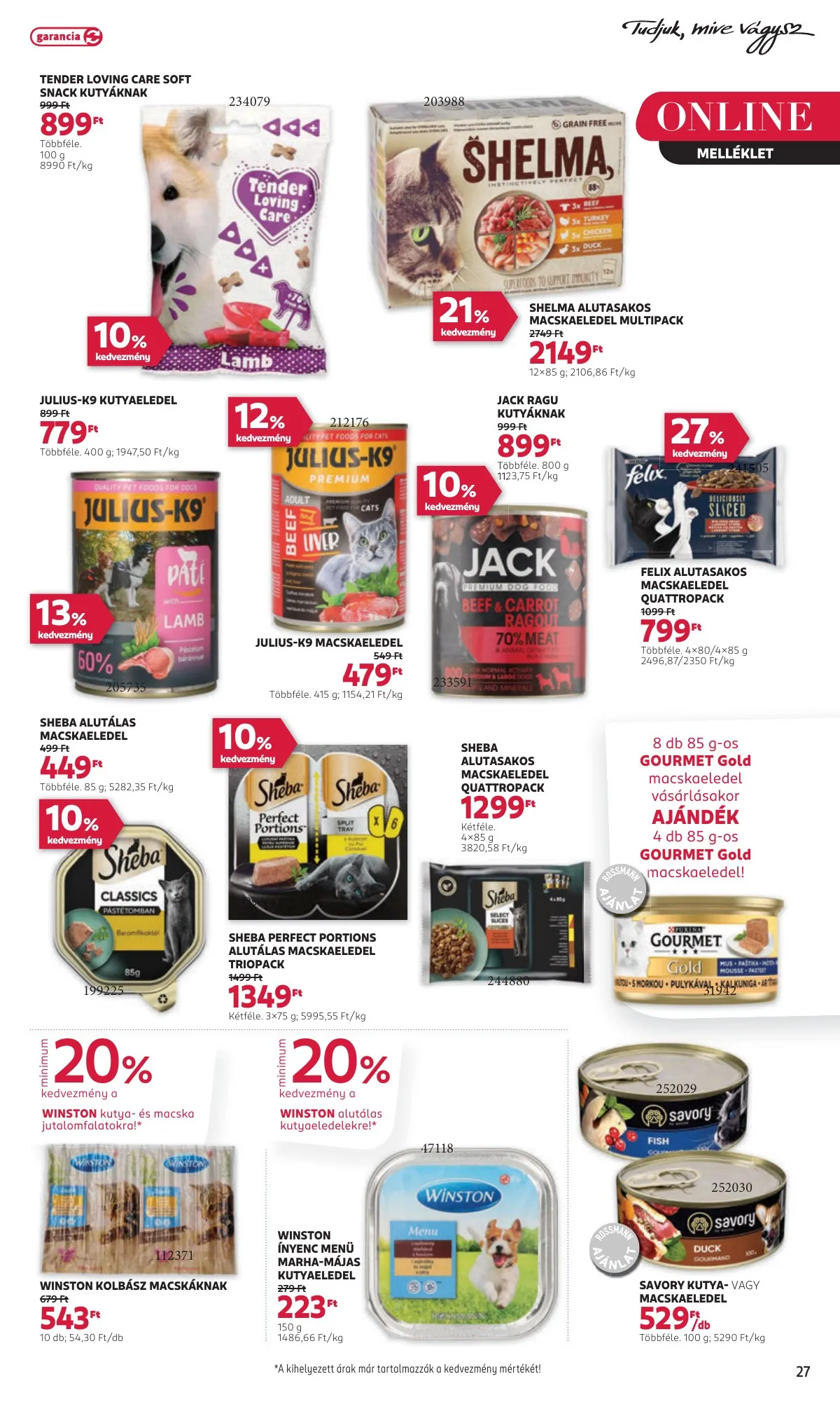 Rossmann akciós újság 11.04–11.15 – 29. oldal