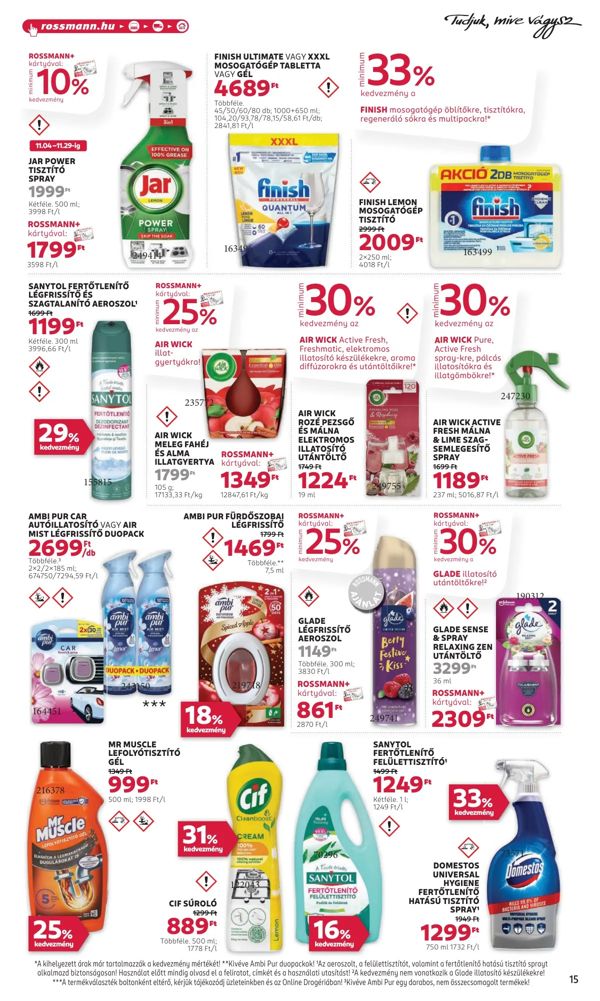 Rossmann akciós újság 11.18–11.29 – 17. oldal