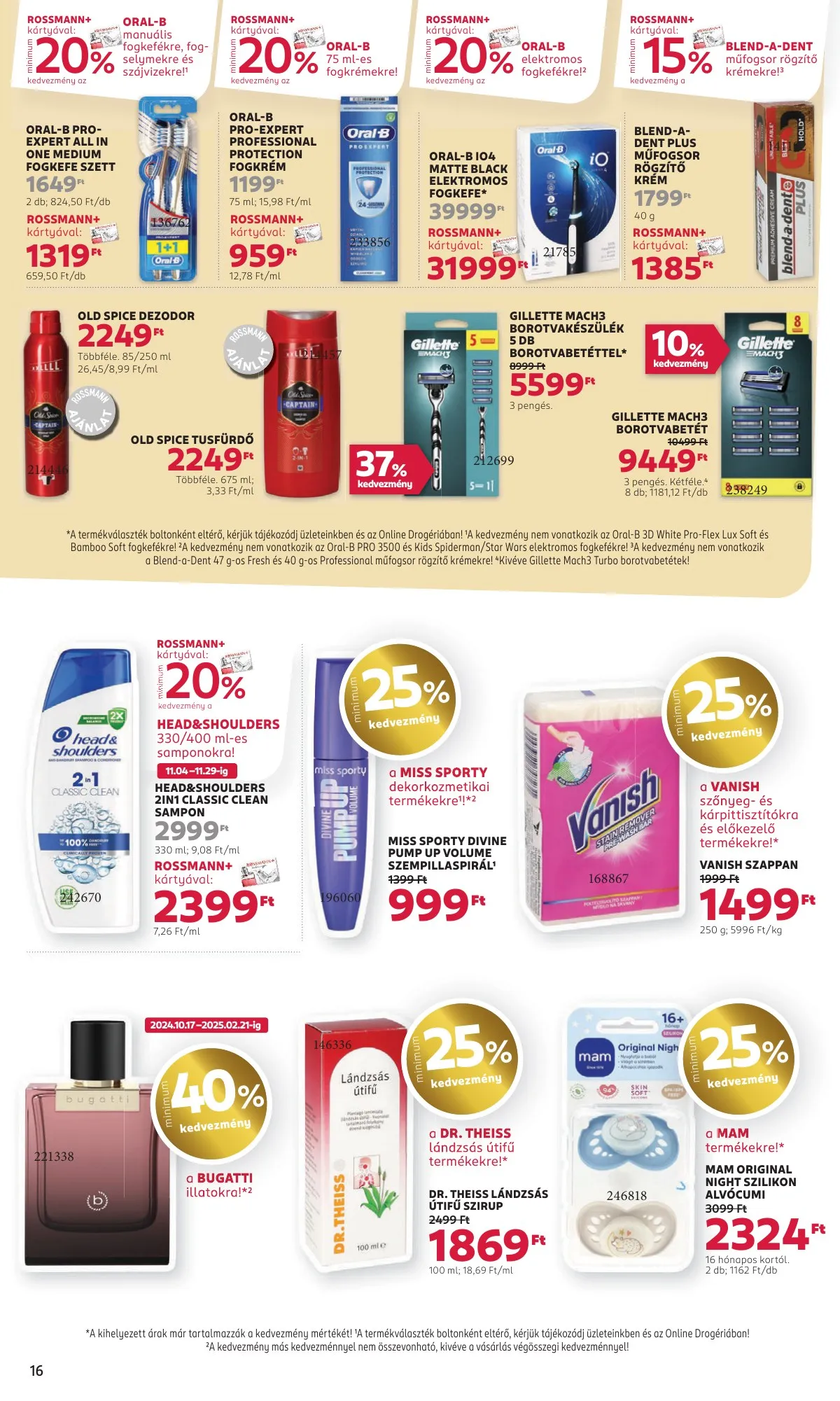 Rossmann akciós újság 11.18–11.29 – 18. oldal
