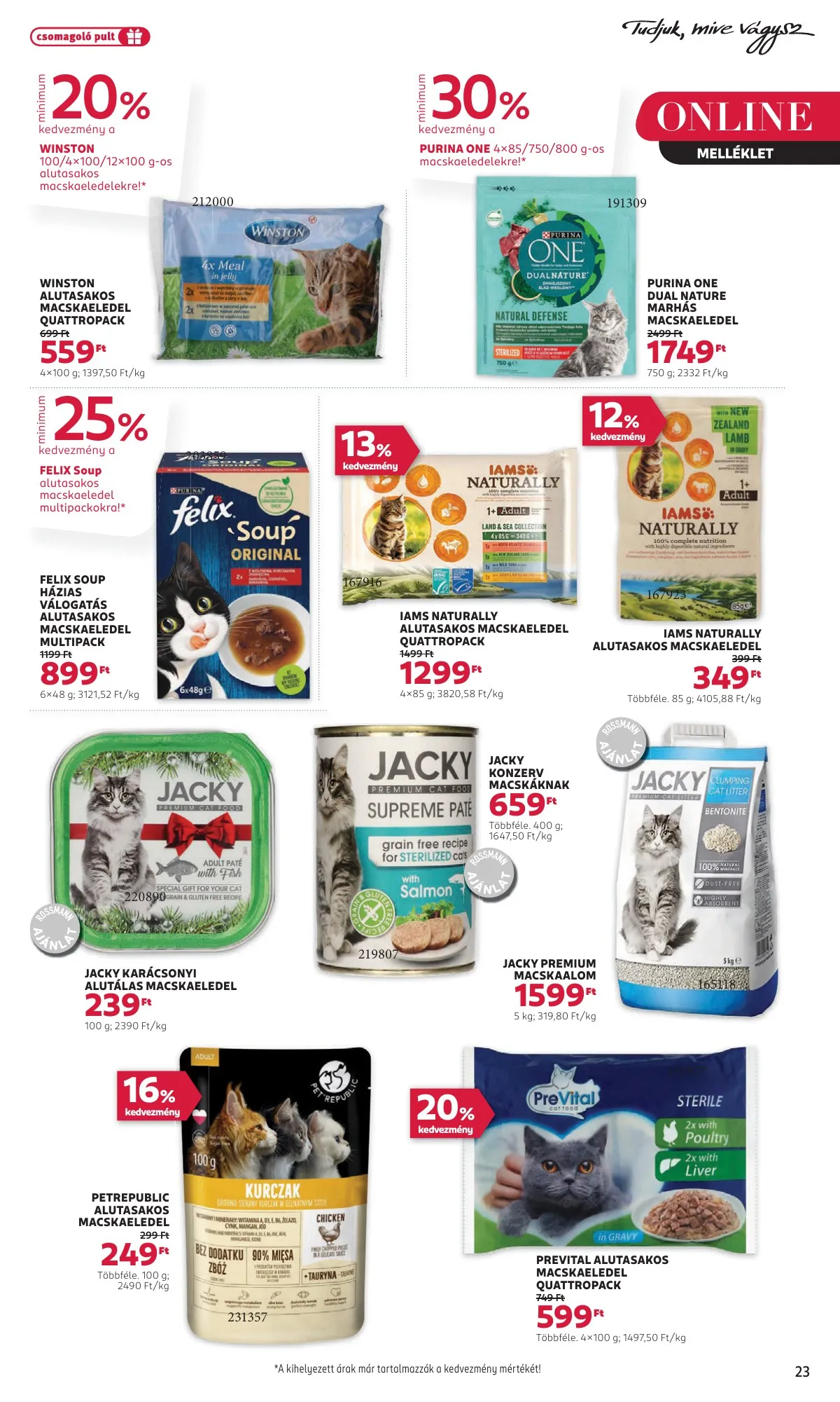 Rossmann akciós újság 11.18–11.29 – 25. oldal