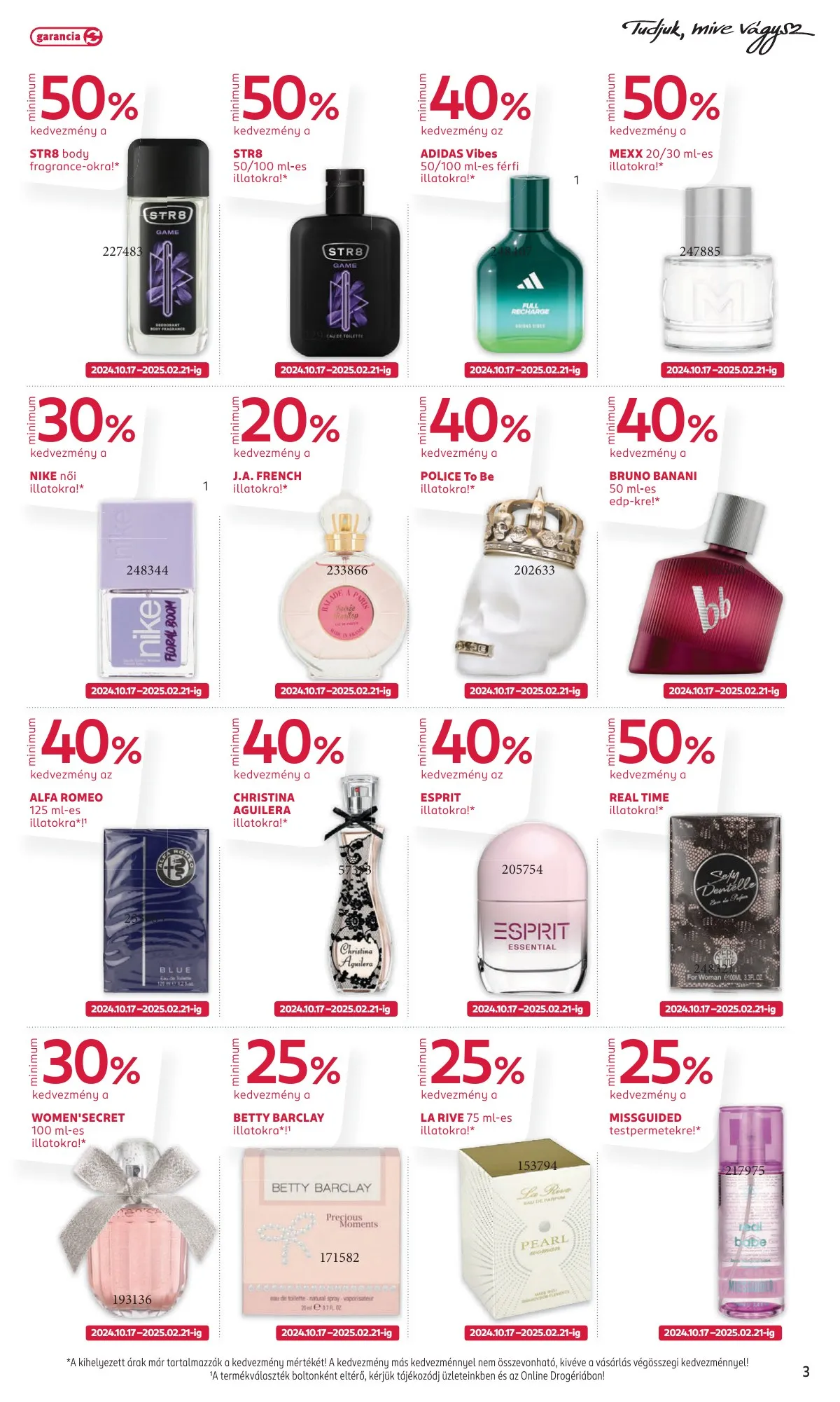 Rossmann akciós újság 11.18–11.29 – 3. oldal
