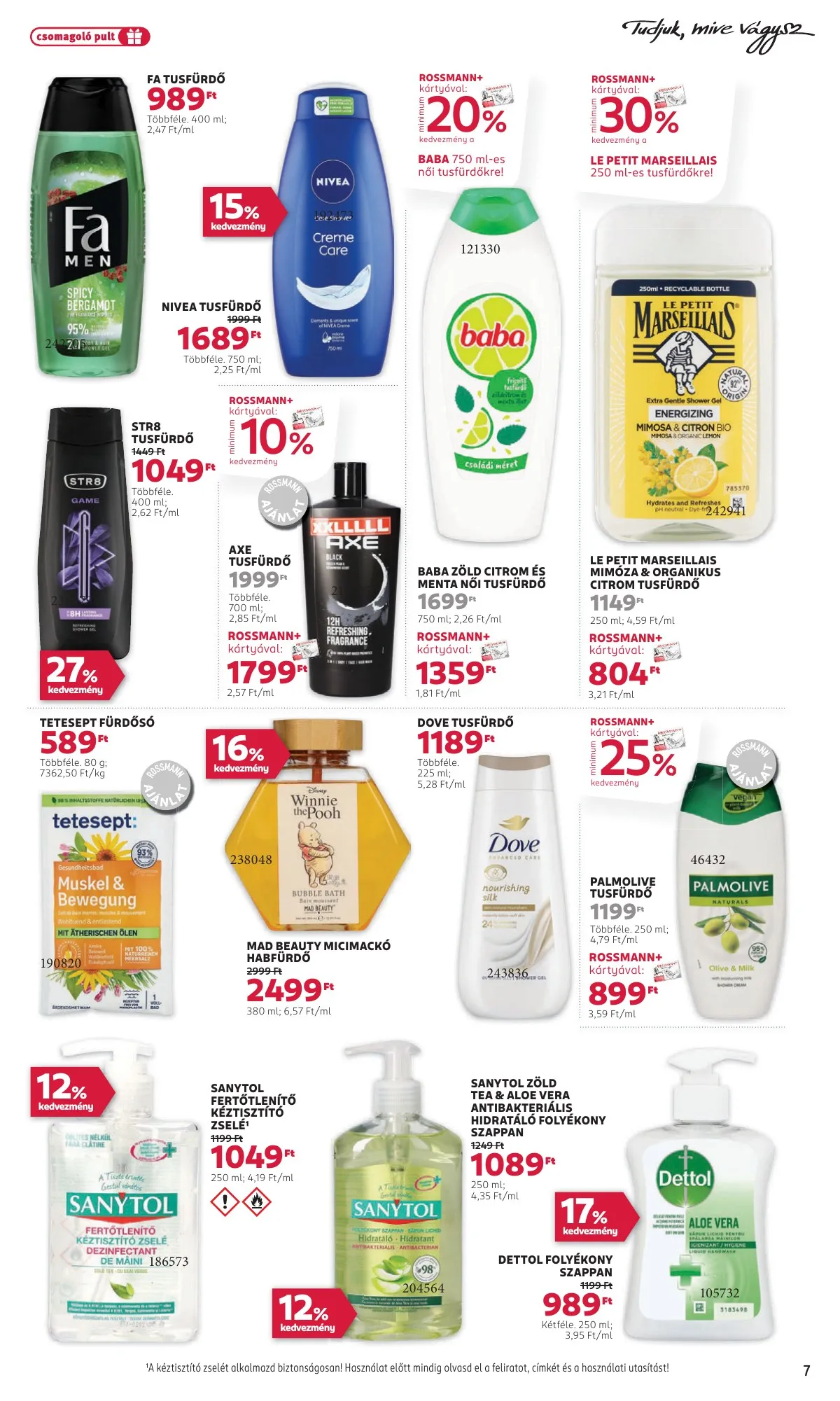Rossmann akciós újság 11.18–11.29 – 7. oldal