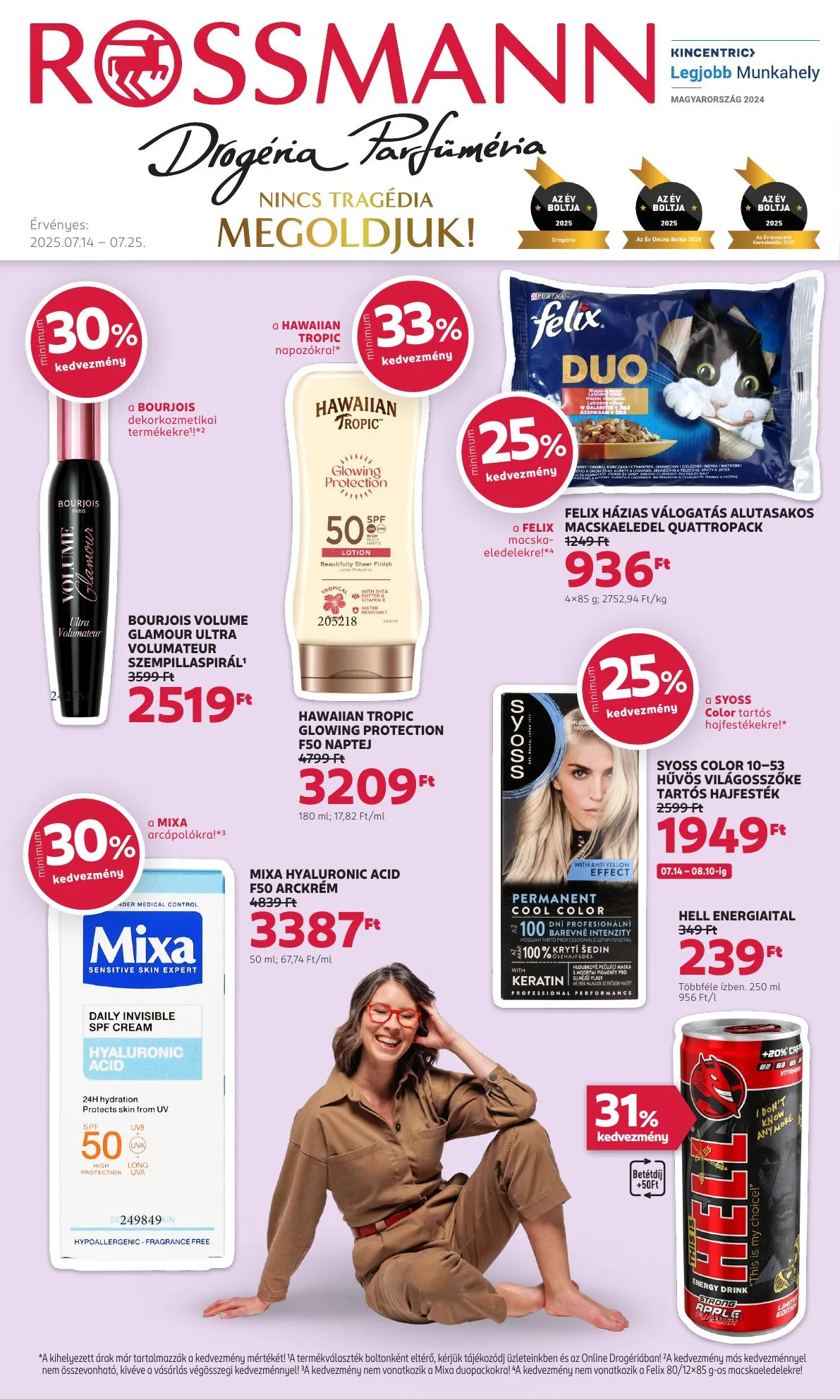 Rossmann akciós újság 07.14–07.25