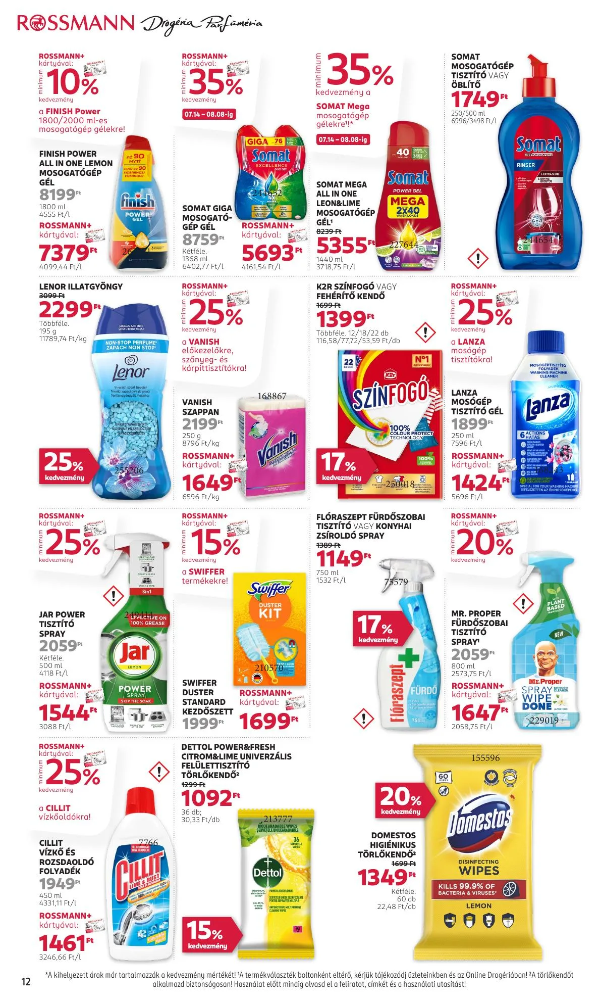 Rossmann akciós újság 07.14–07.25 – 14. oldal