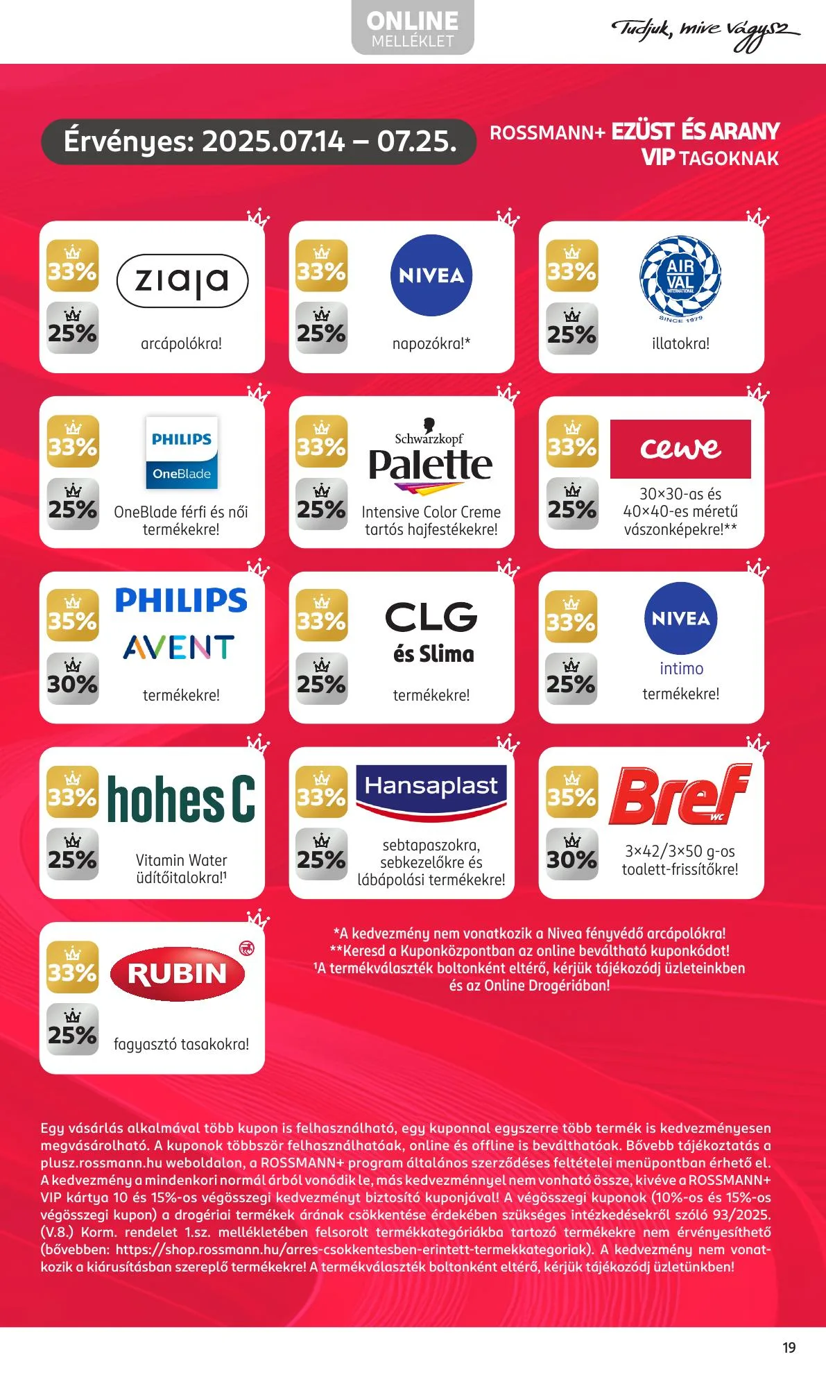 Rossmann akciós újság 07.14–07.25 – 21. oldal