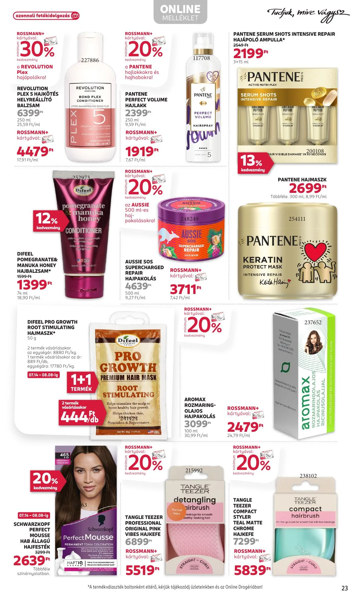 Rossmann akciós újság 07.14–07.25 – 25. oldal