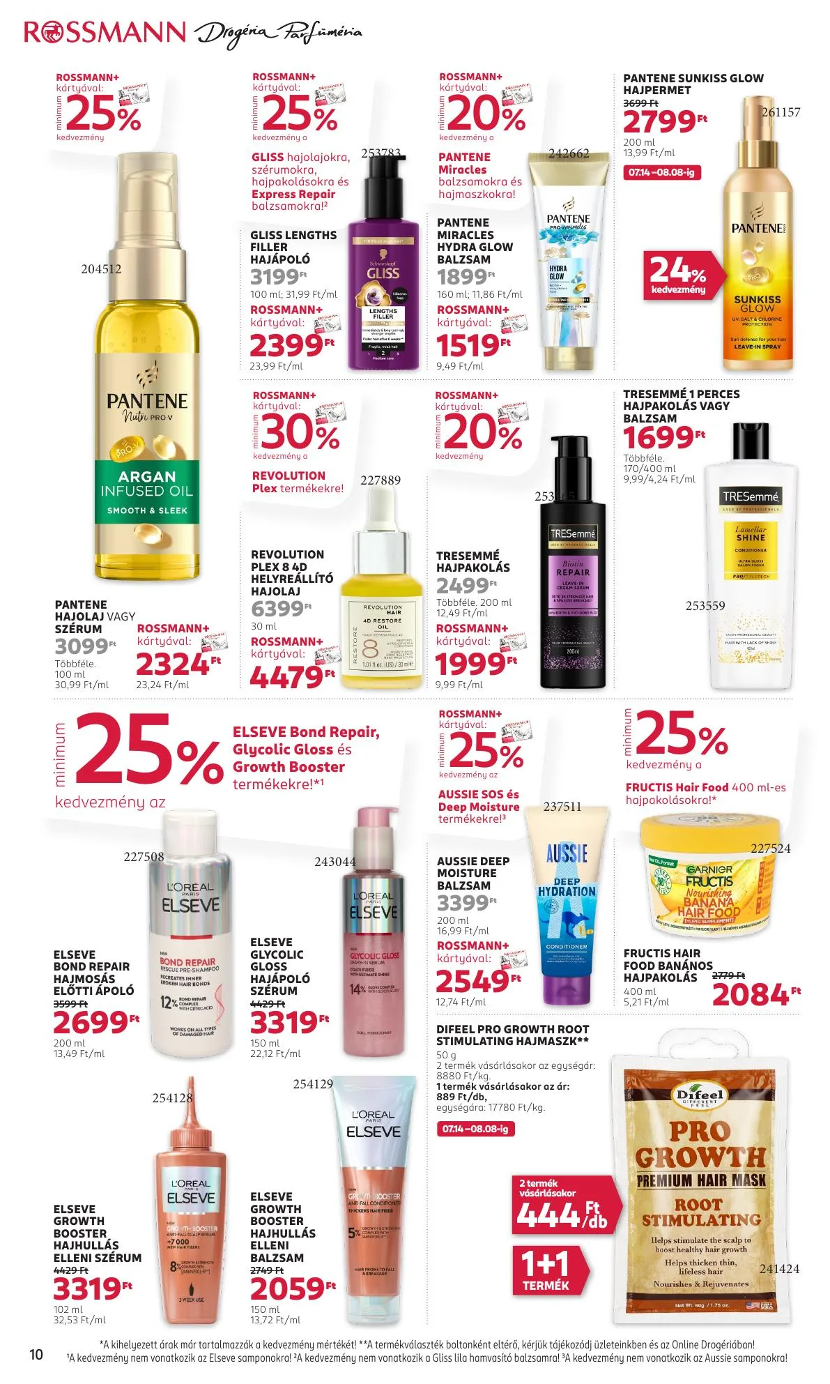 Rossmann akciós újság 07.28–08.08 – 12. oldal