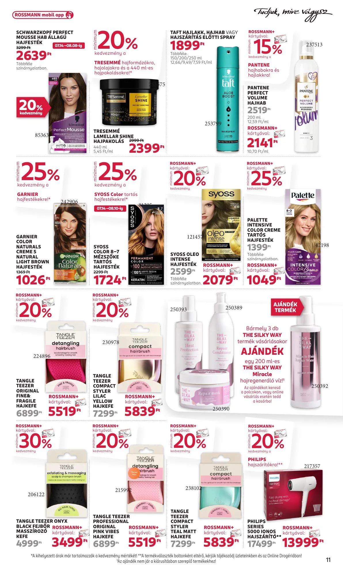 Rossmann akciós újság 07.28–08.08 – 13. oldal