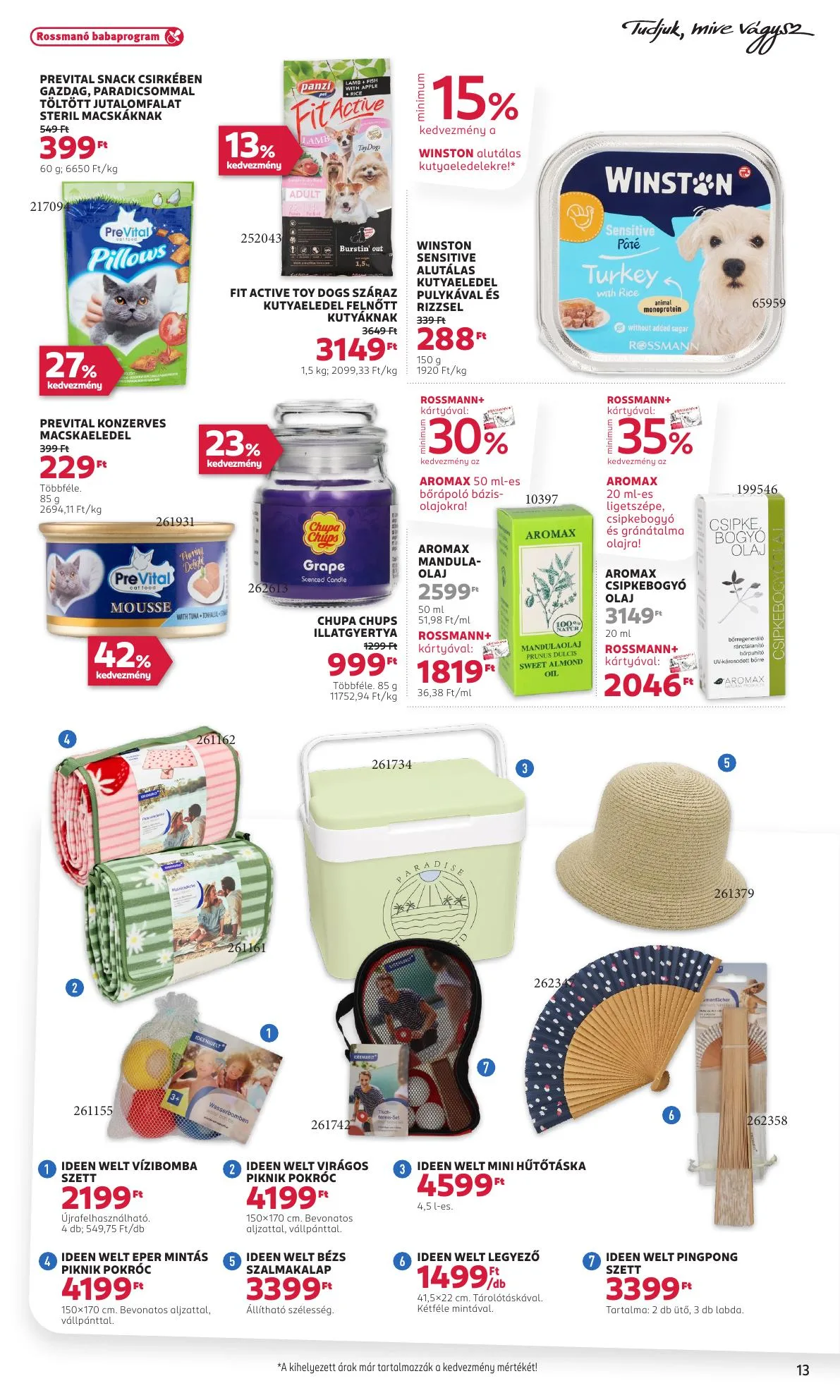 Rossmann akciós újság 07.28–08.08 – 15. oldal