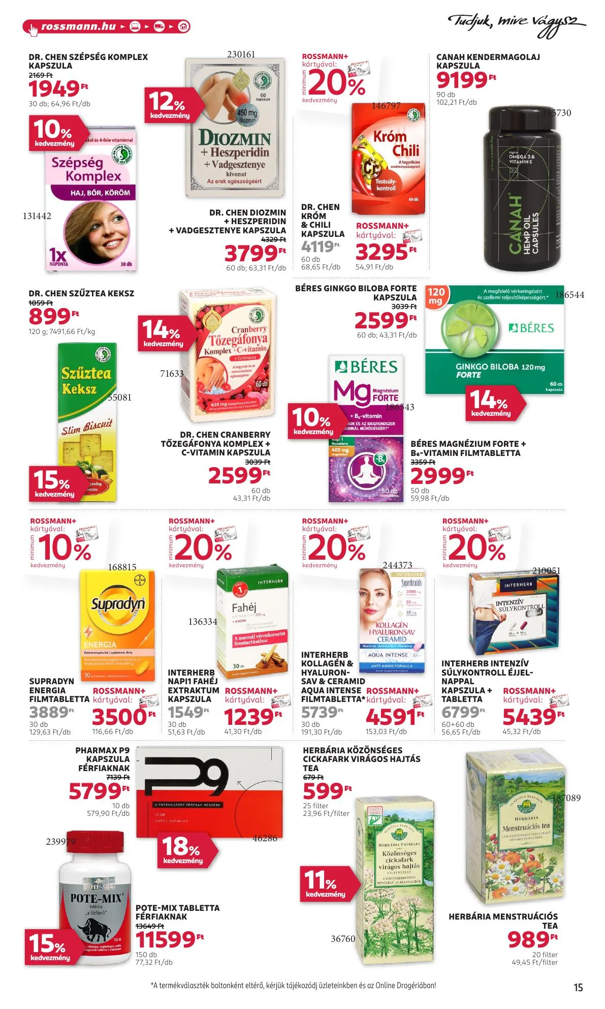 Rossmann akciós újság 07.28–08.08 – 17. oldal
