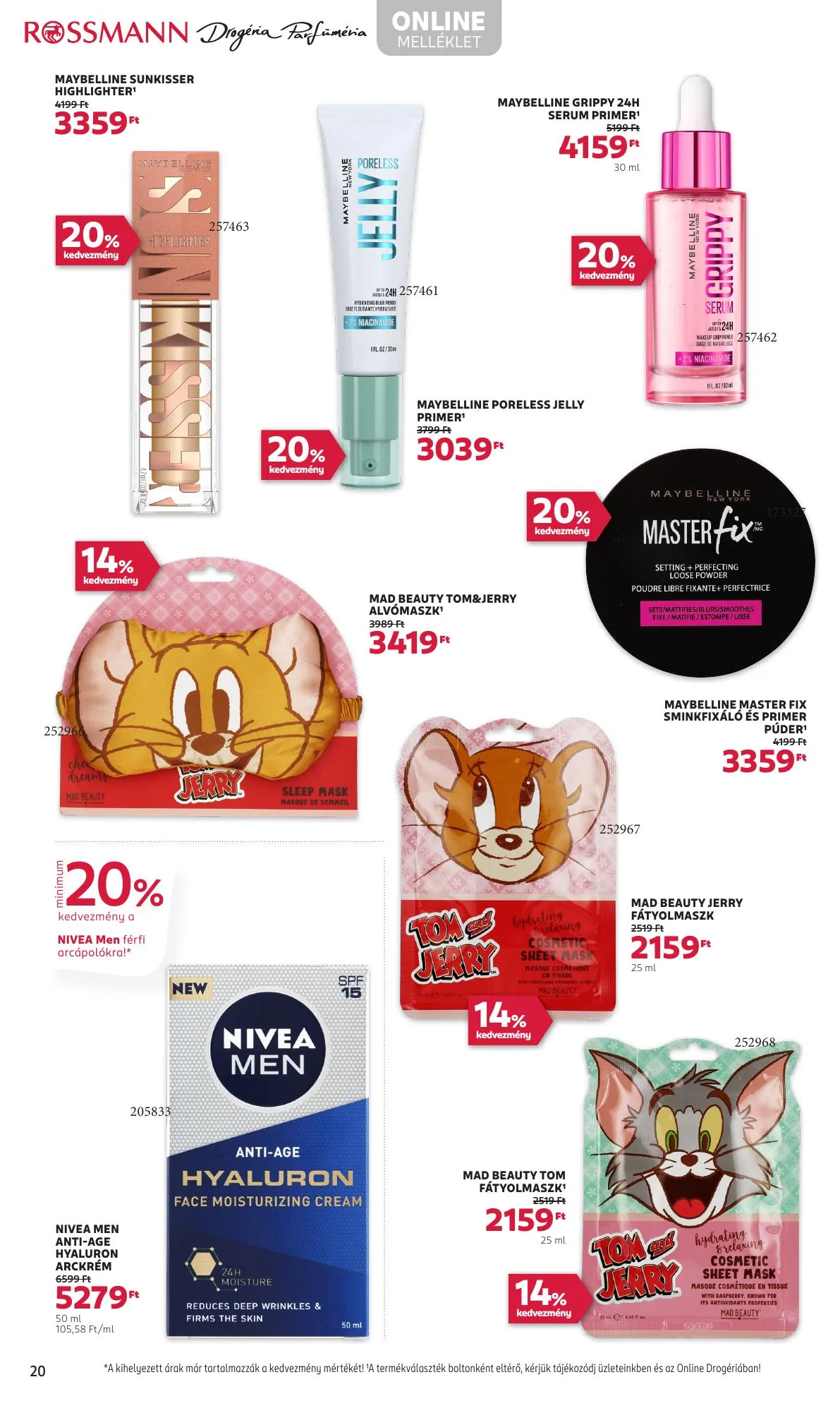 Rossmann akciós újság 07.28–08.08 – 22. oldal