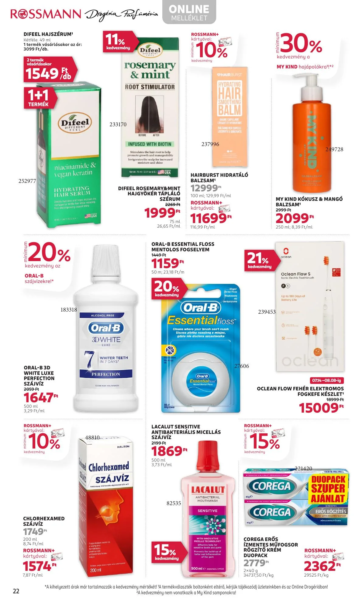 Rossmann akciós újság 07.28–08.08 – 24. oldal