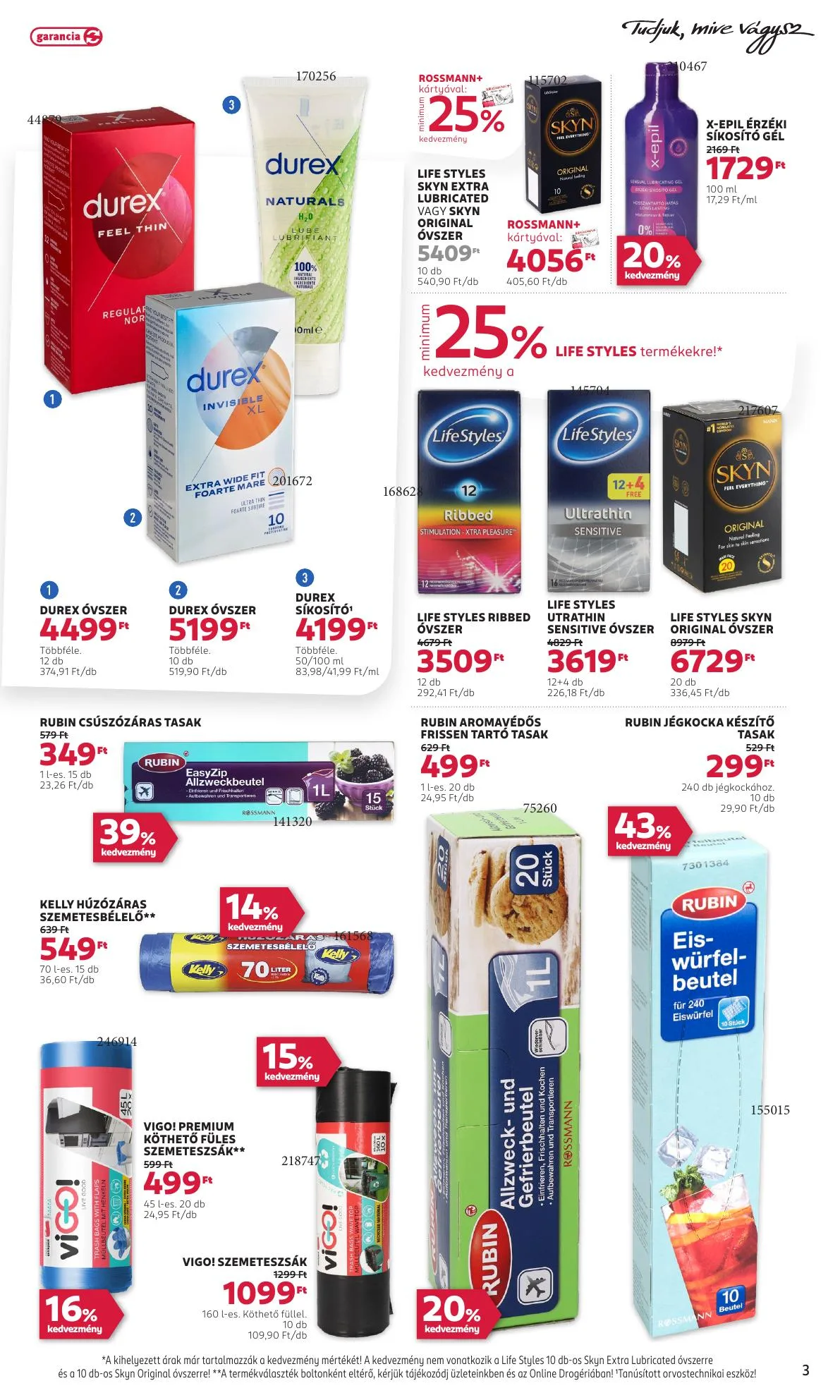 Rossmann akciós újság 07.28–08.08 – 3. oldal