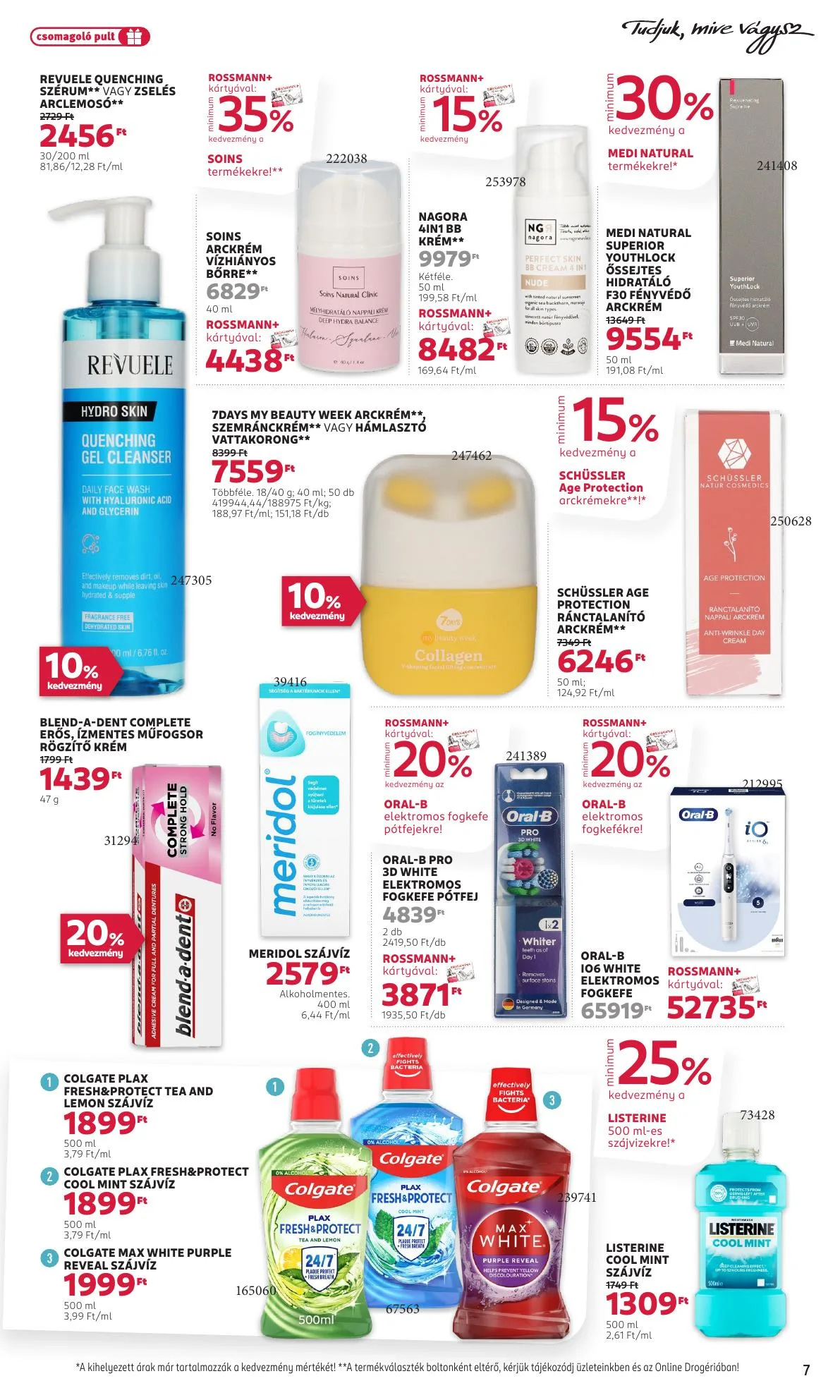 Rossmann akciós újság 07.28–08.08 – 7. oldal