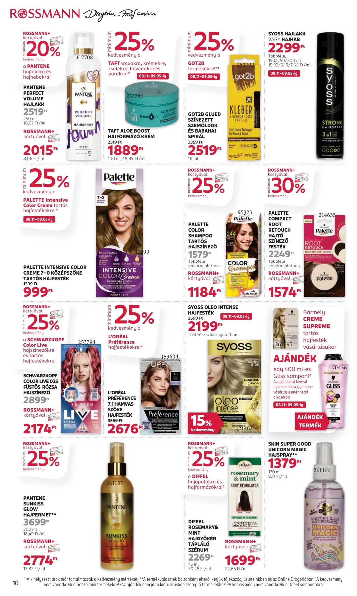 Rossmann akciós újság 08.11–08.22 – 12. oldal