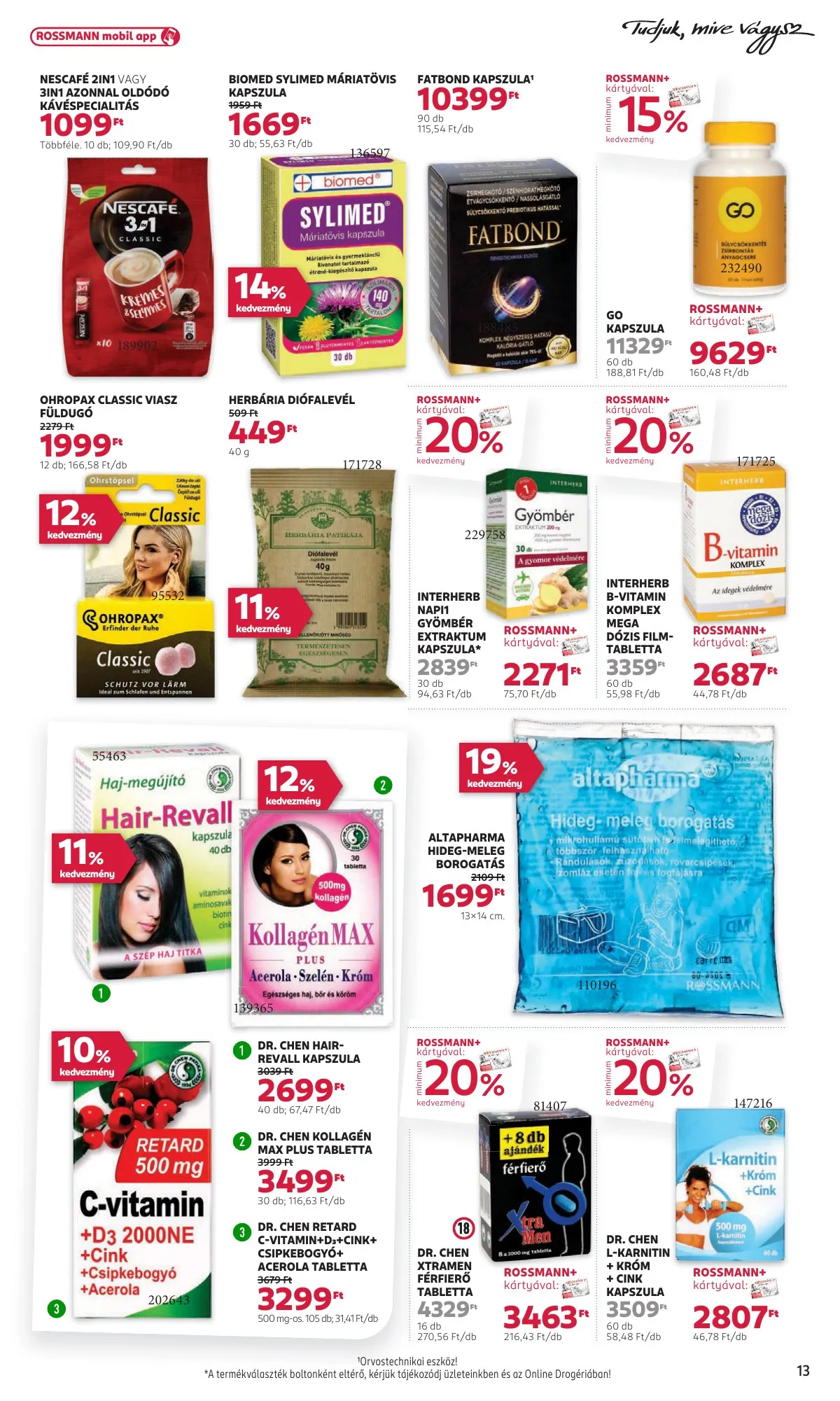 Rossmann akciós újság 08.11–08.22 – 15. oldal