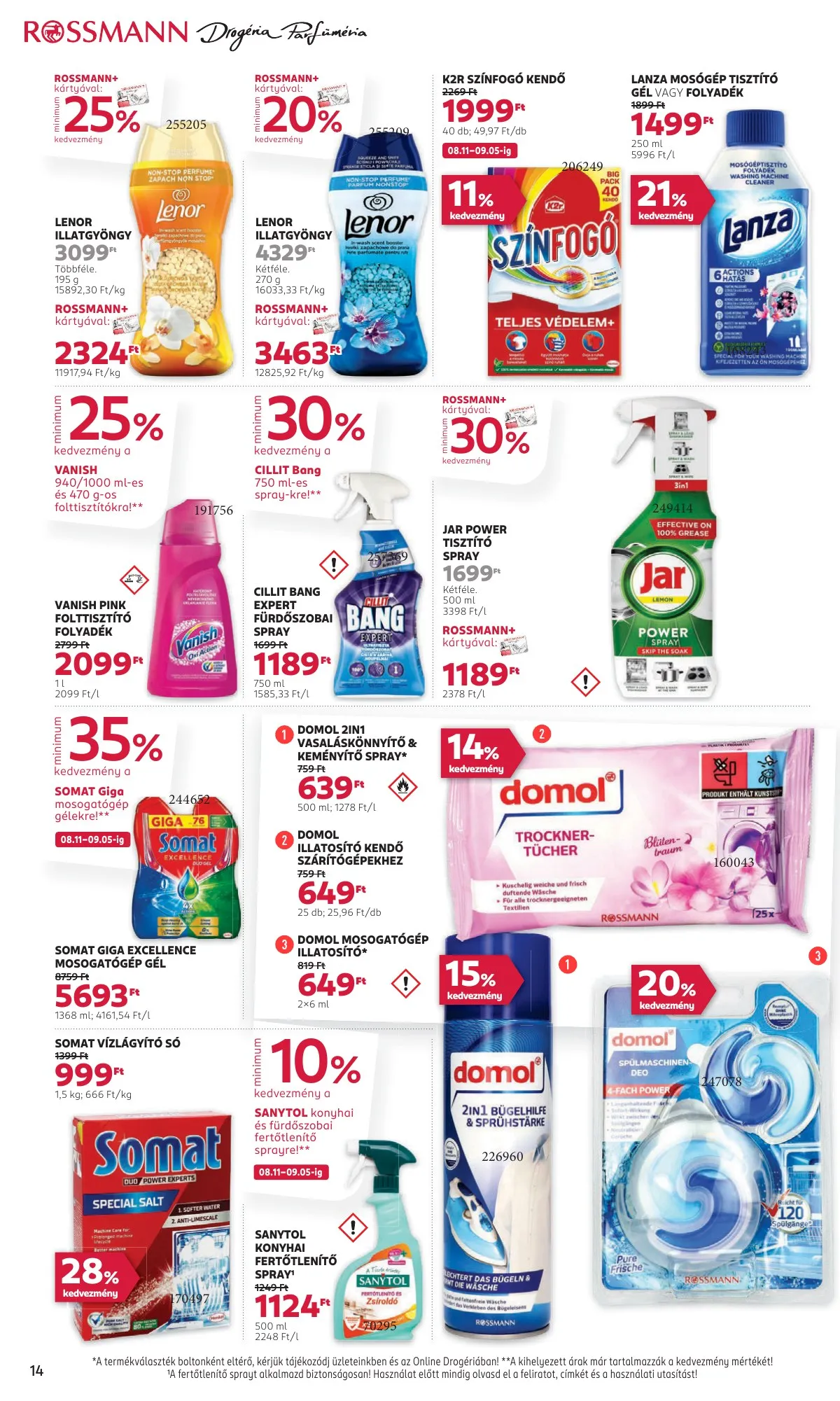 Rossmann akciós újság 08.11–08.22 – 16. oldal