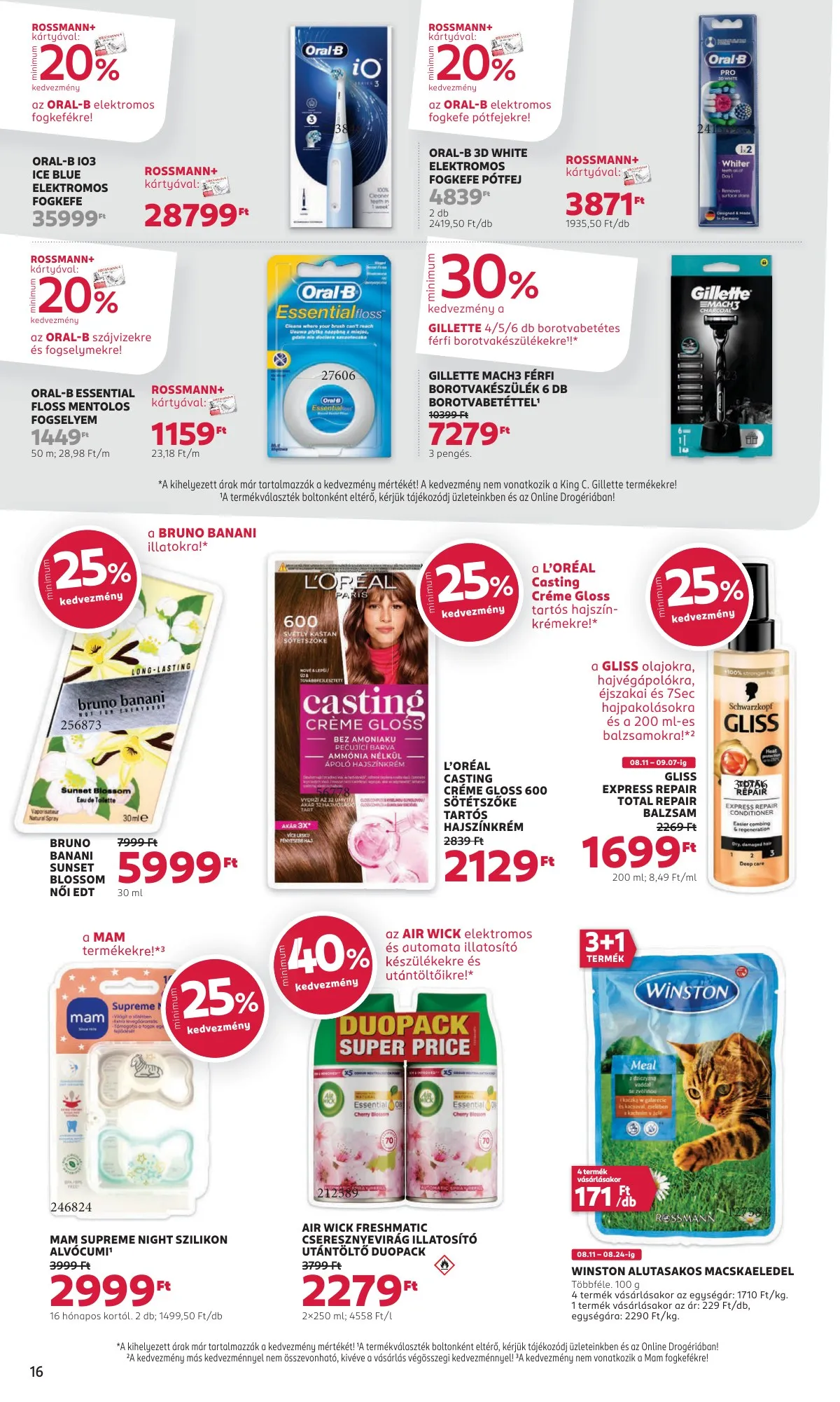 Rossmann akciós újság 08.11–08.22 – 18. oldal