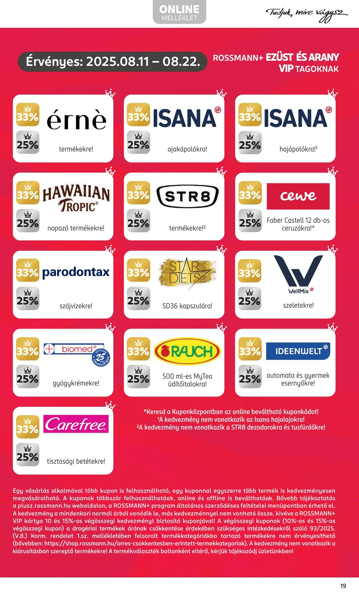 Rossmann akciós újság 08.11–08.22 – 21. oldal