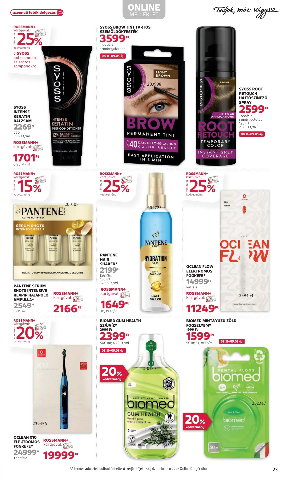 Rossmann akciós újság 08.11–08.22 – 25. oldal