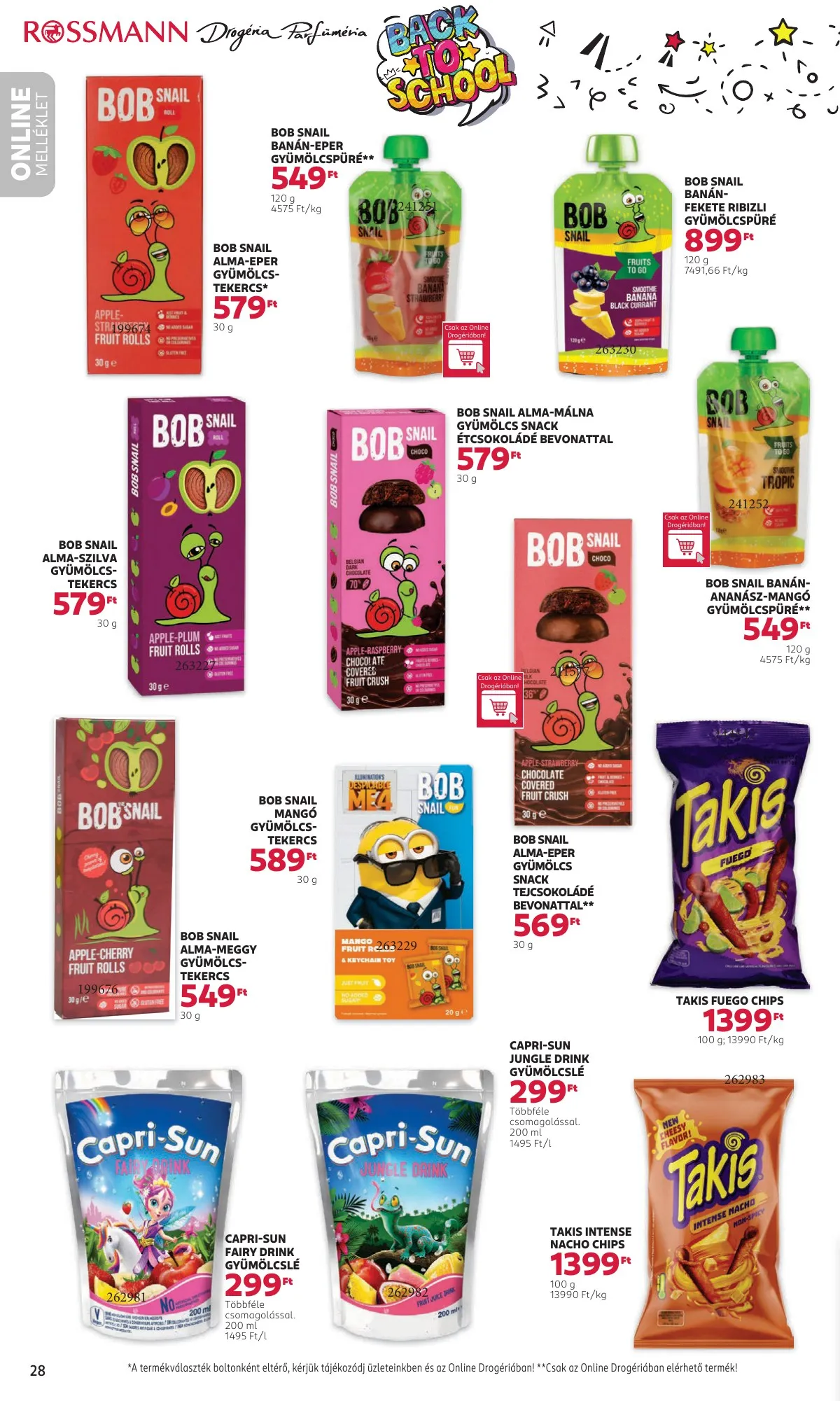 Rossmann akciós újság 08.11–08.22 – 30. oldal