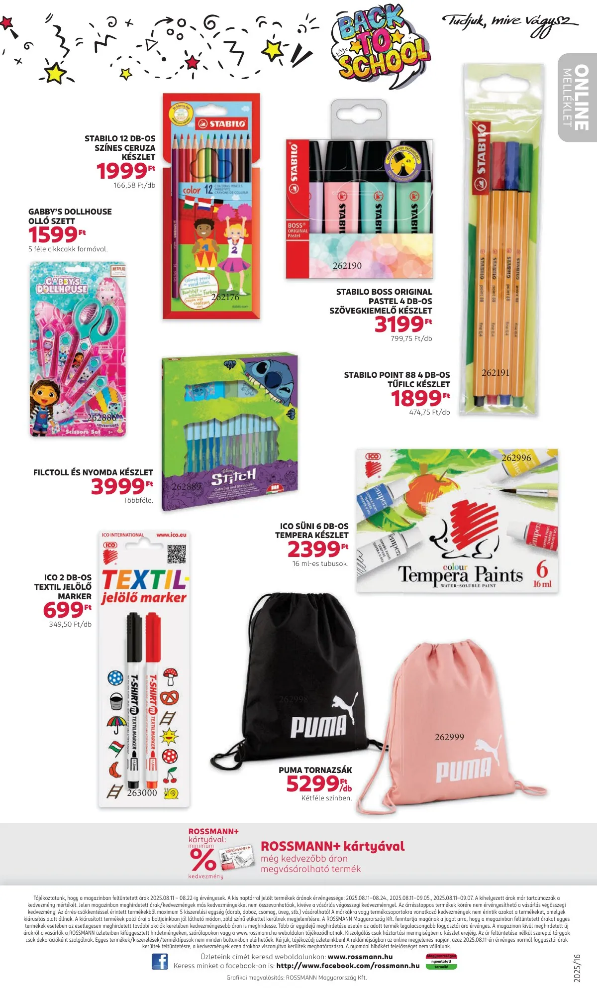 Rossmann akciós újság 08.11–08.22 – 31. oldal