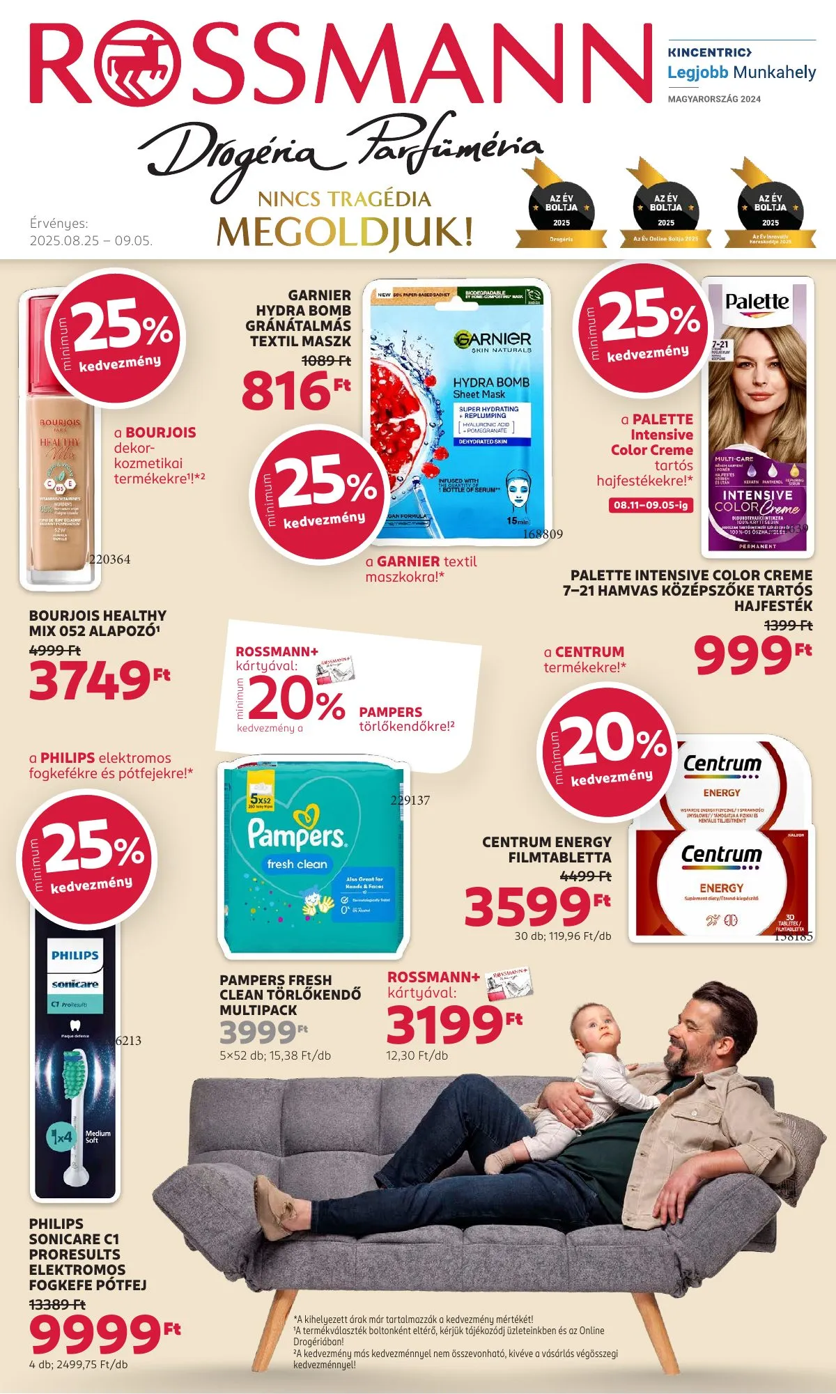 Rossmann akciós újság 08.25–09.05