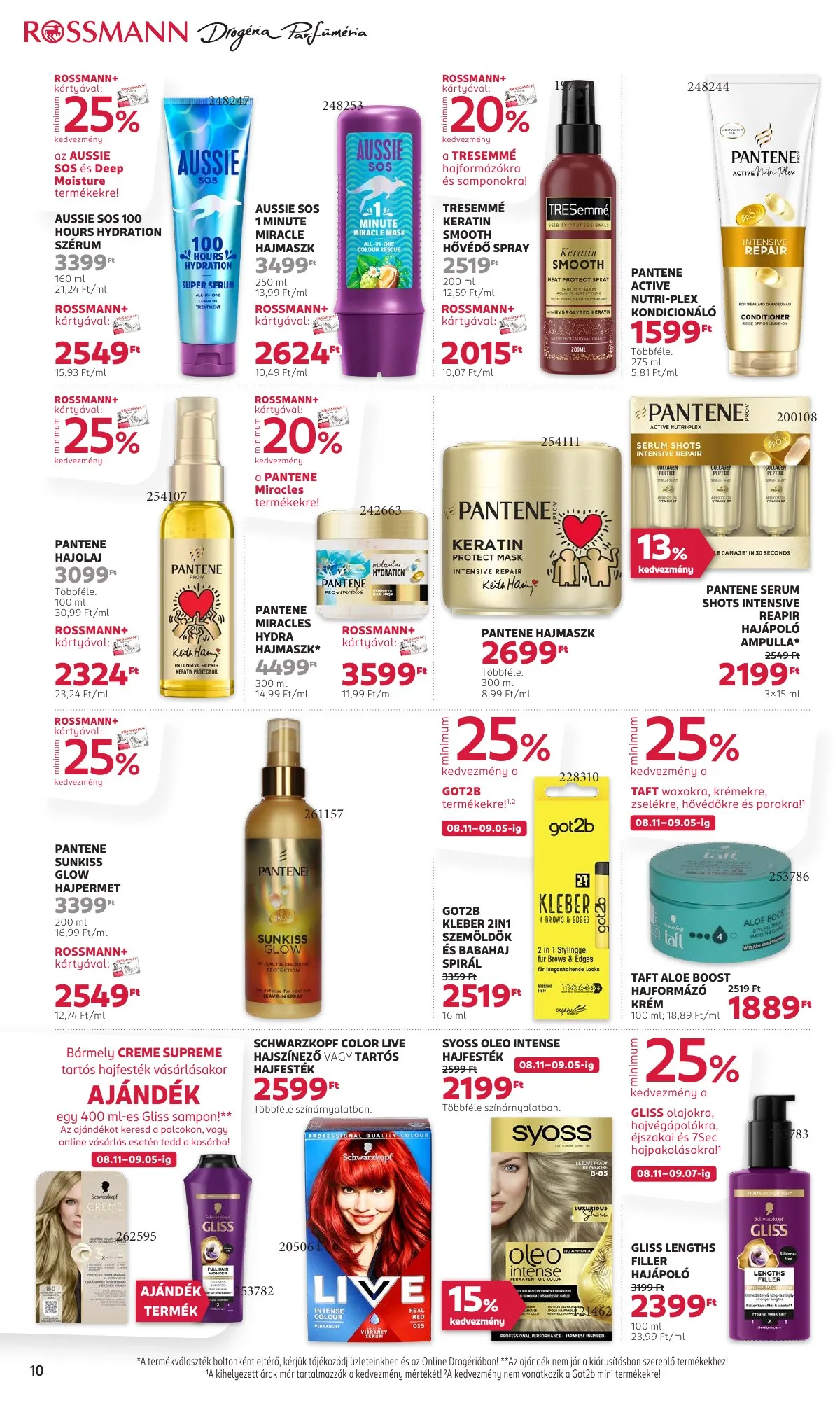 Rossmann akciós újság 08.25–09.05 – 12. oldal